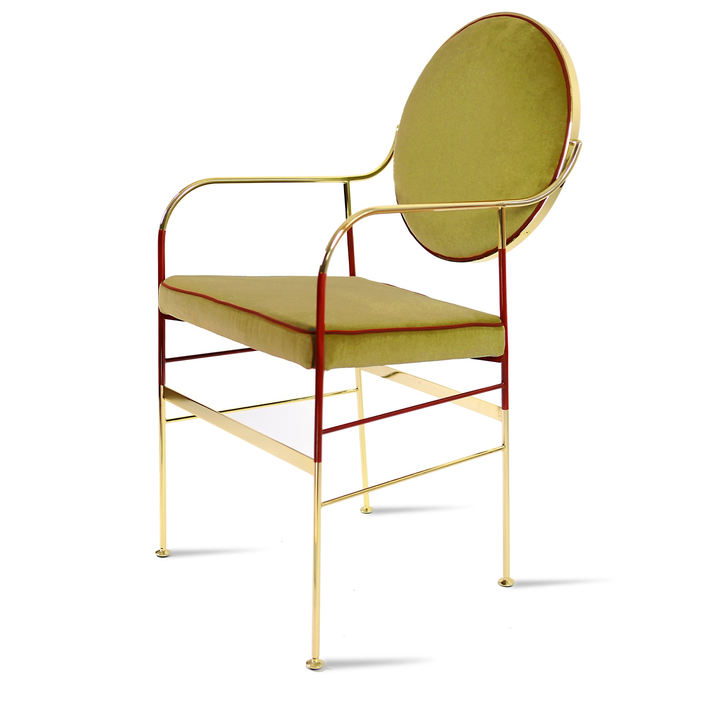Luigina Gold and Sage Chair - Sotow