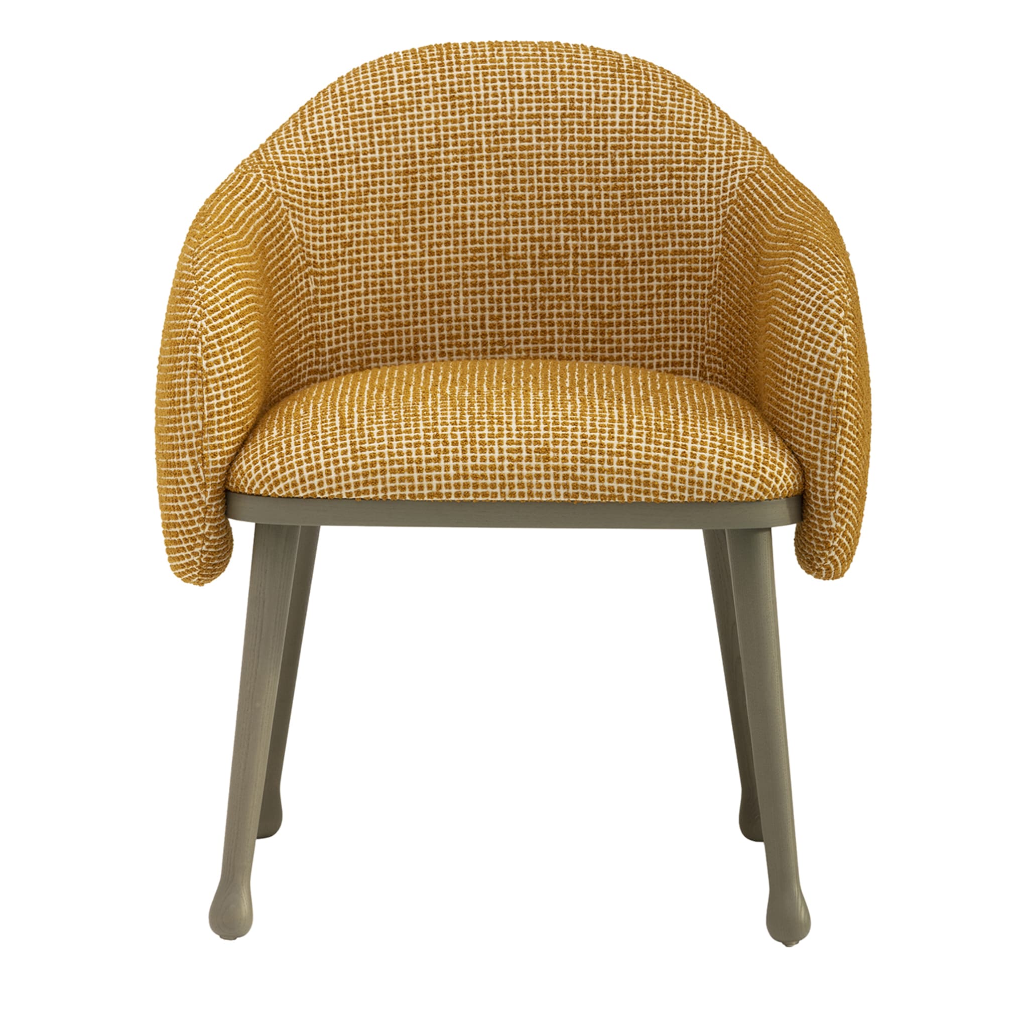 Corolla 270 Mustard Chair by Cristina Celestino - Main view