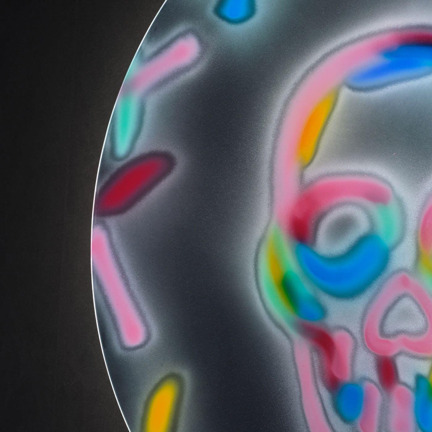 Fun Skull of Colors Mirror #2 by Bradley Theodore - Covi e Puccioni