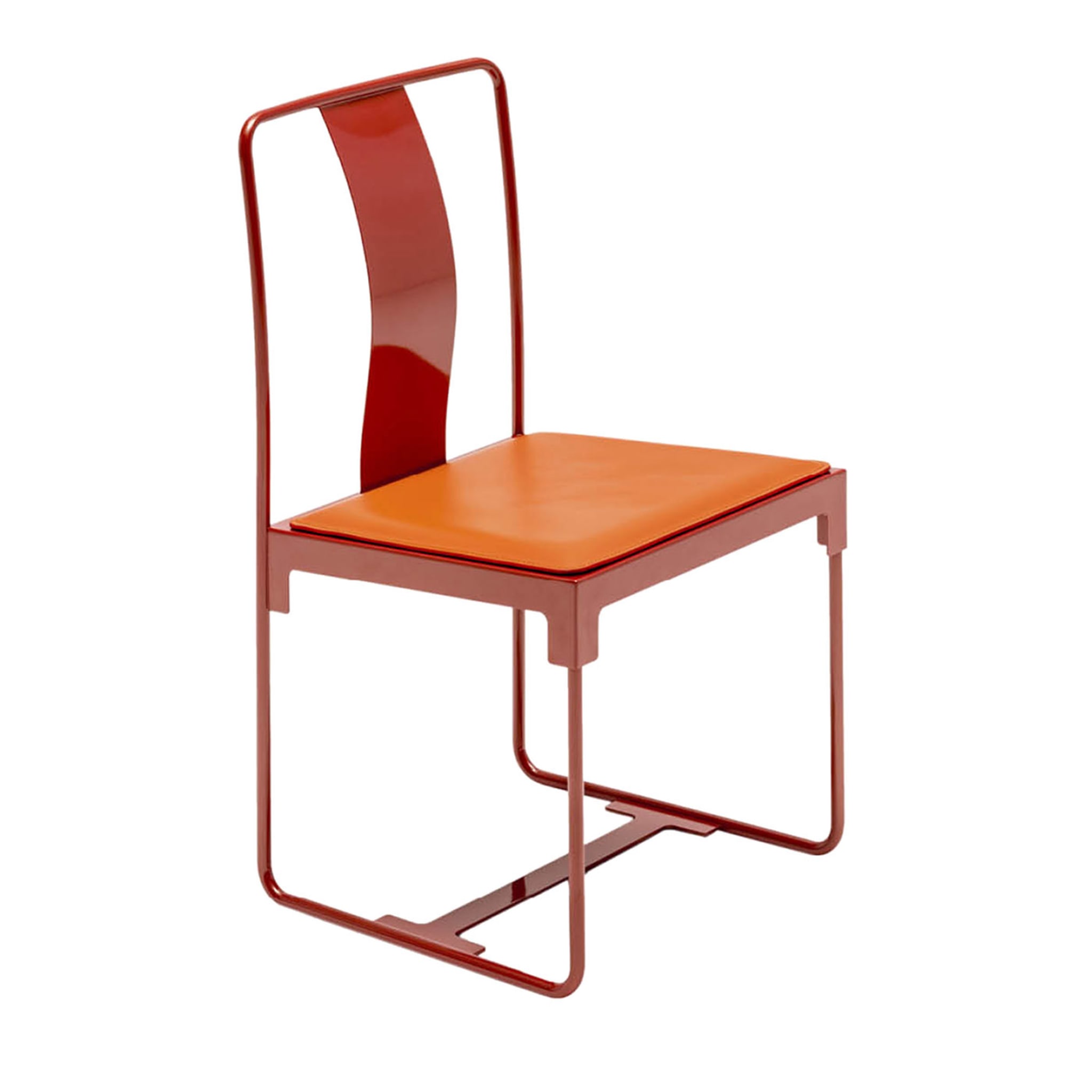 Chaise Mingx Orange de Konstantin Grcic - Vue principale