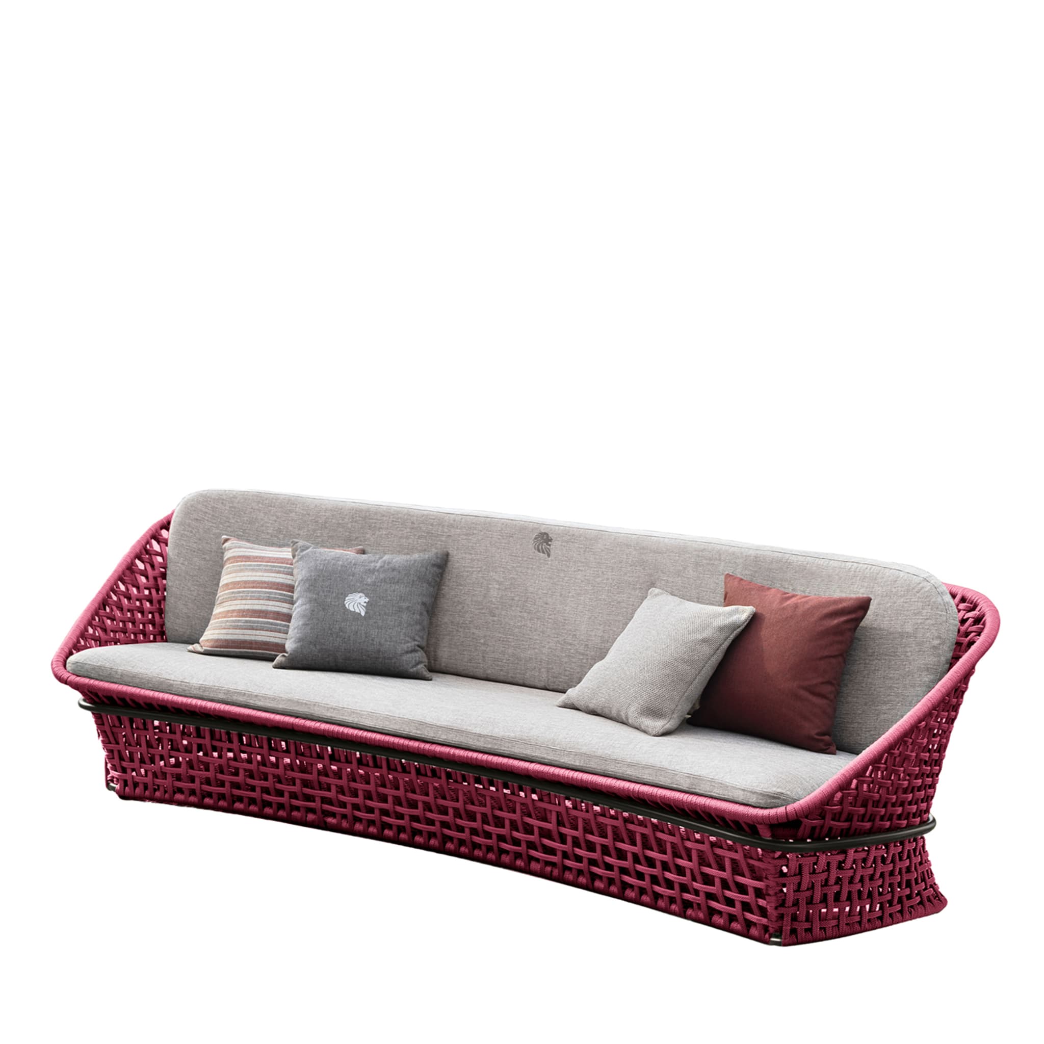 4-seater Amaranth Outdoor fabric Sofa - Main view