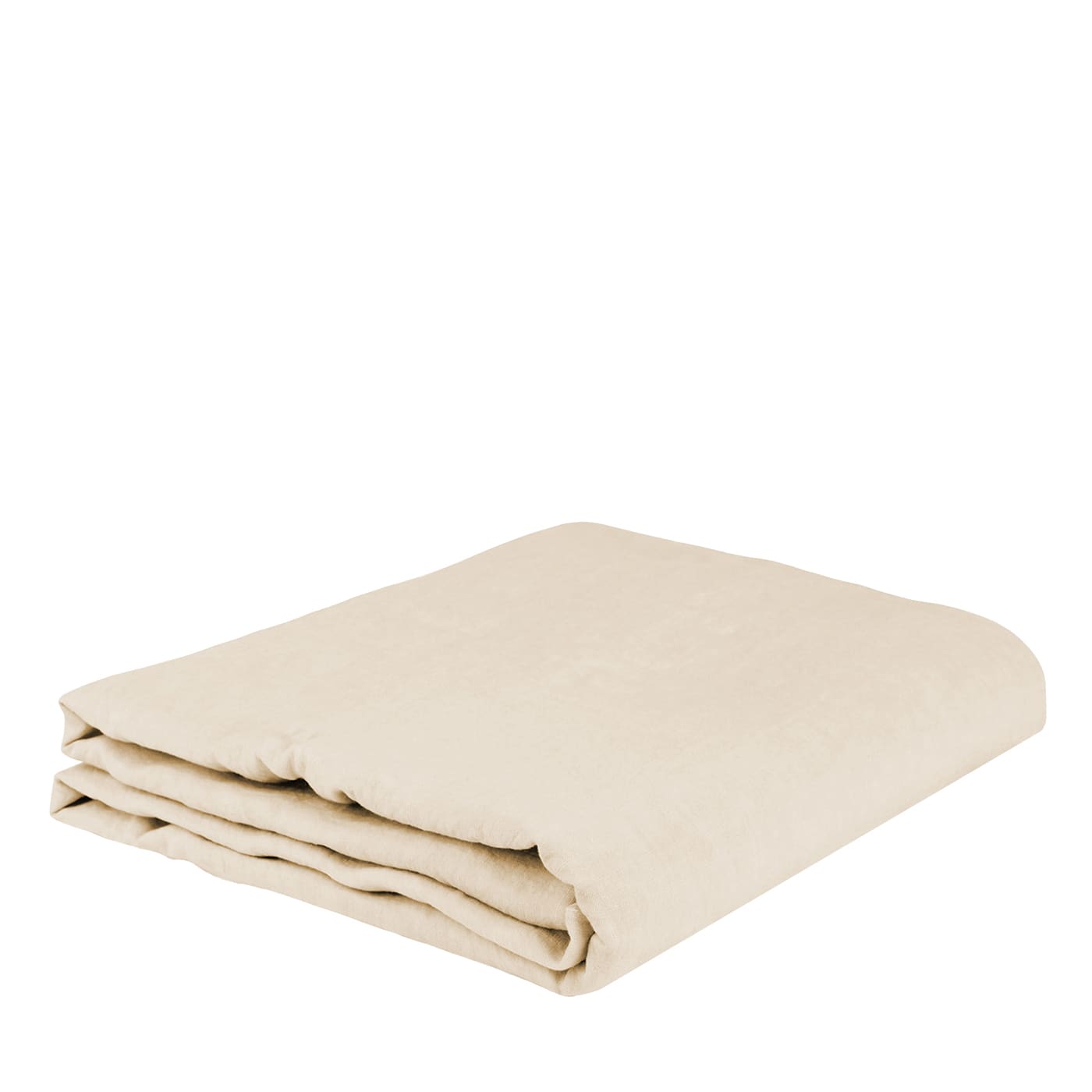 Cream Linen Top Sheet Once Milano - Artemest