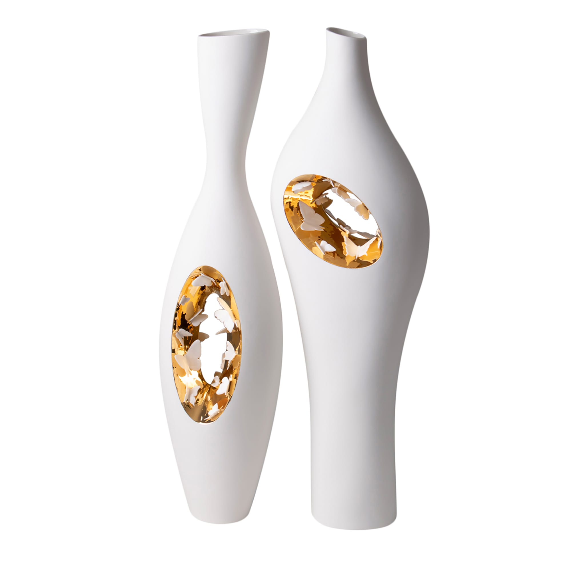 Verliebtes Goldpaar Vasen - Hauptansicht