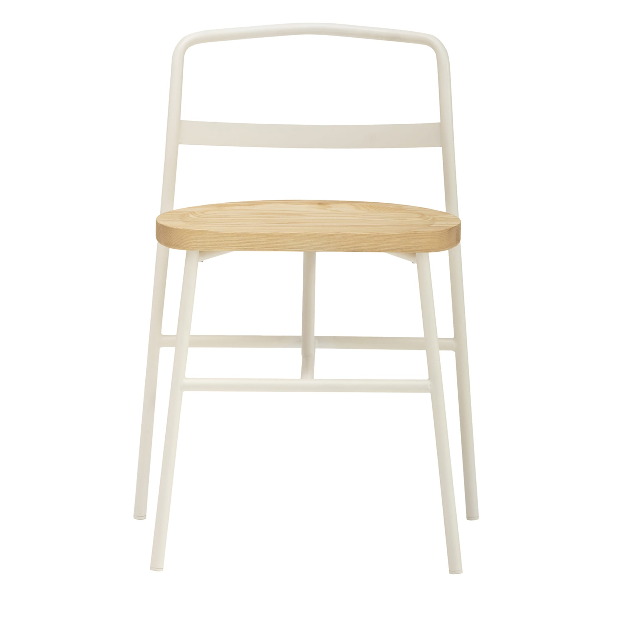 Puccio 726 Off-White Chair by Emilio Nanni - Main view