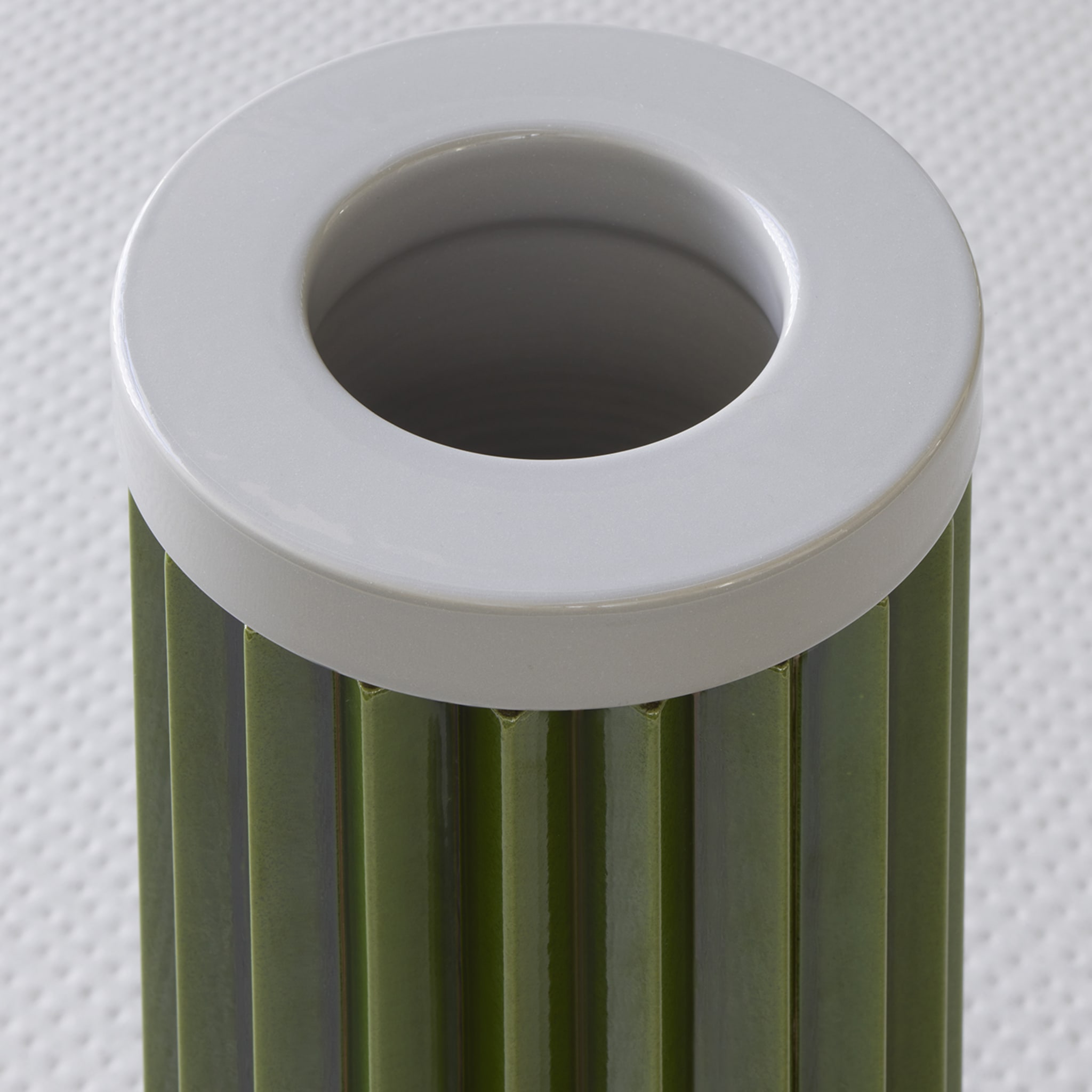 Rombini A Green and Gray Vase by Ronan & Erwan Bouroullec - Alternative view 1