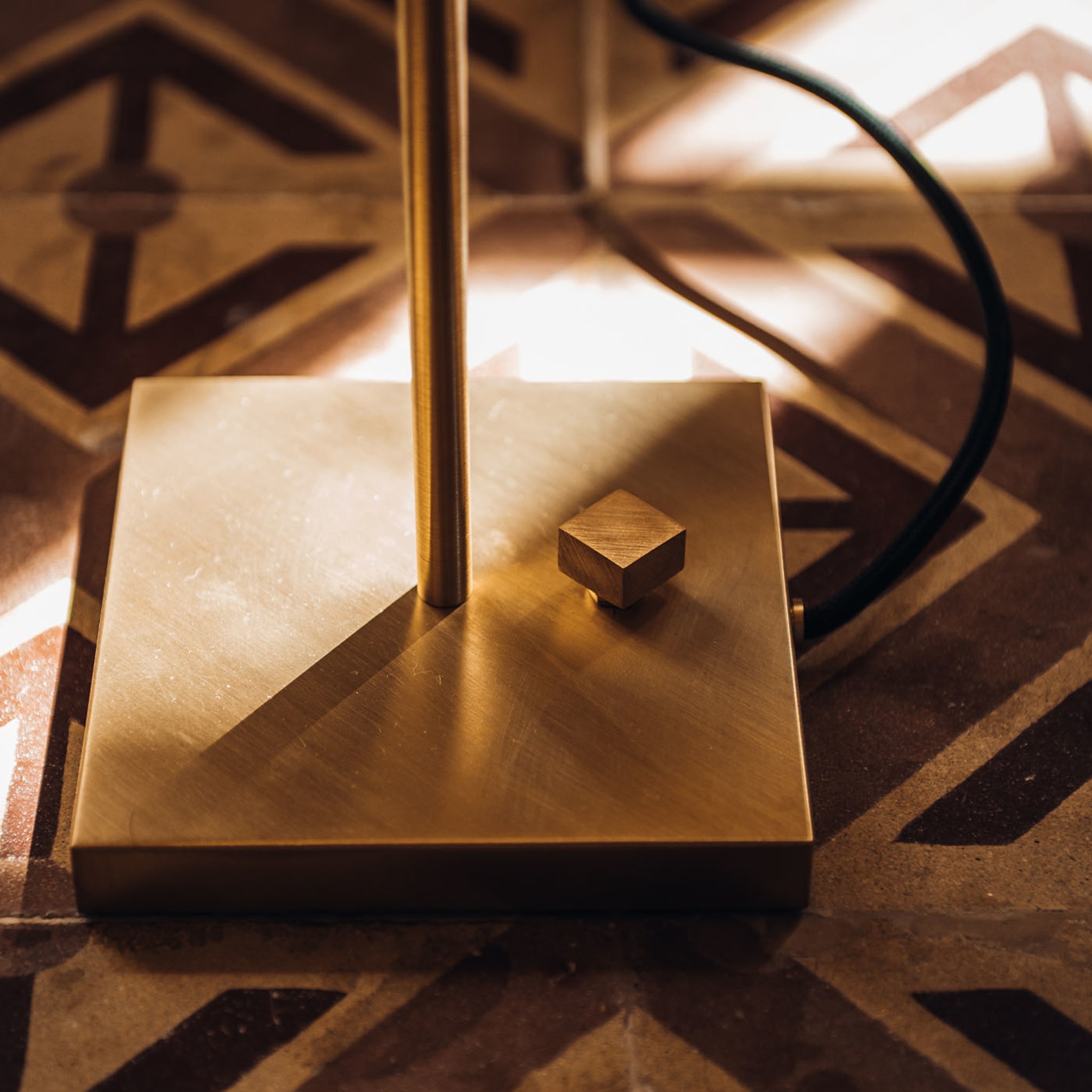 Octa Brushed Brass Table Lamp - Alternative view 3