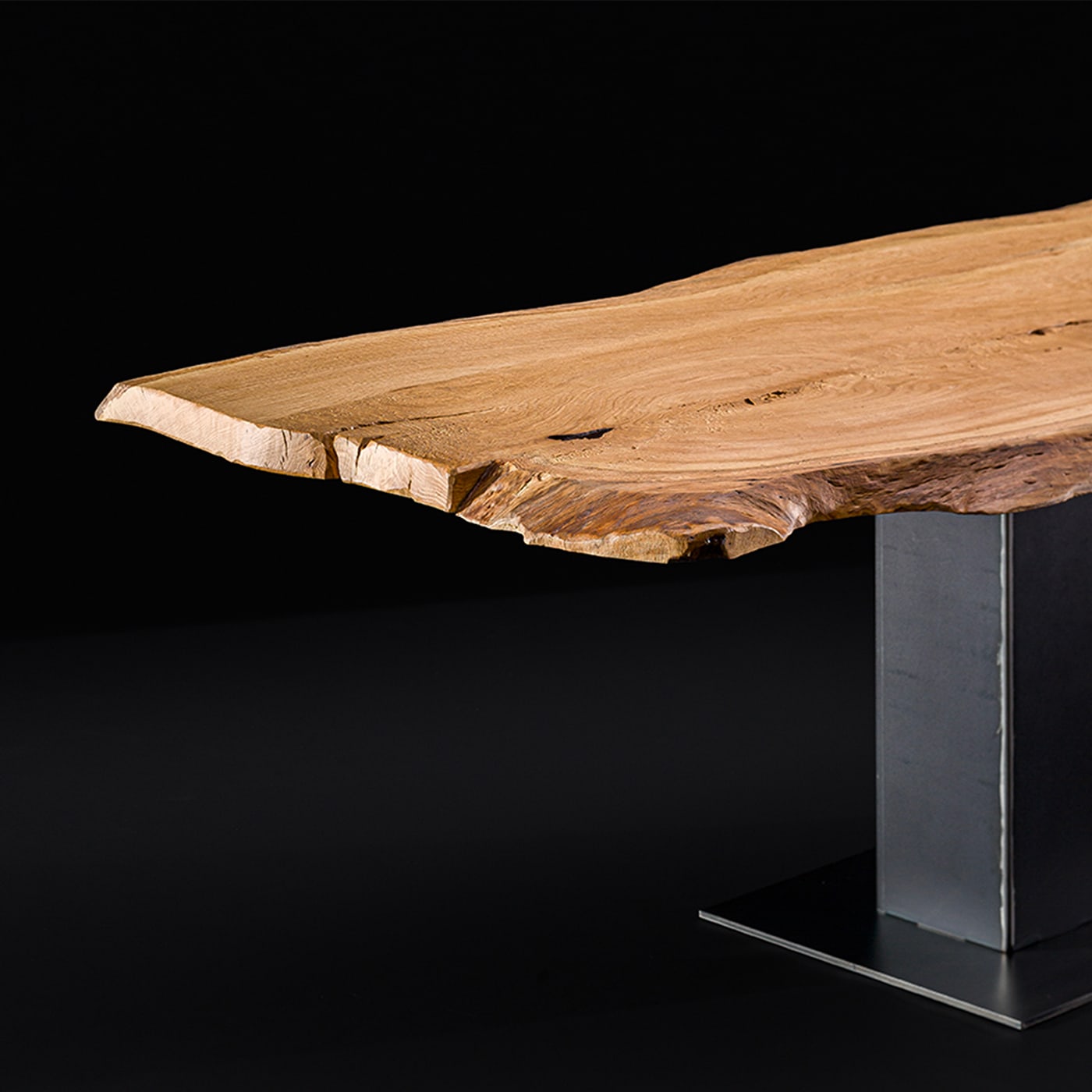 Oak dining table #1 - Bruno Spreafico