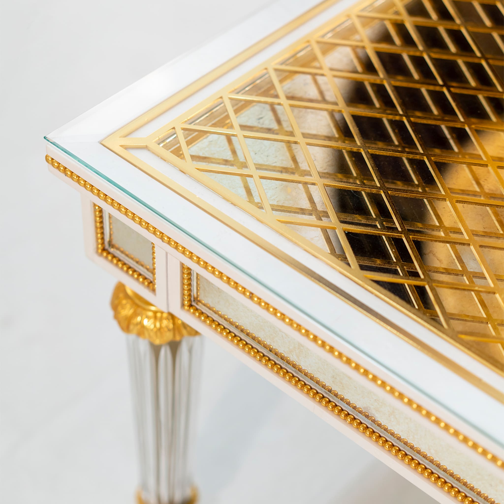 Gold and Mirror Coffee Table - Alternative view 3