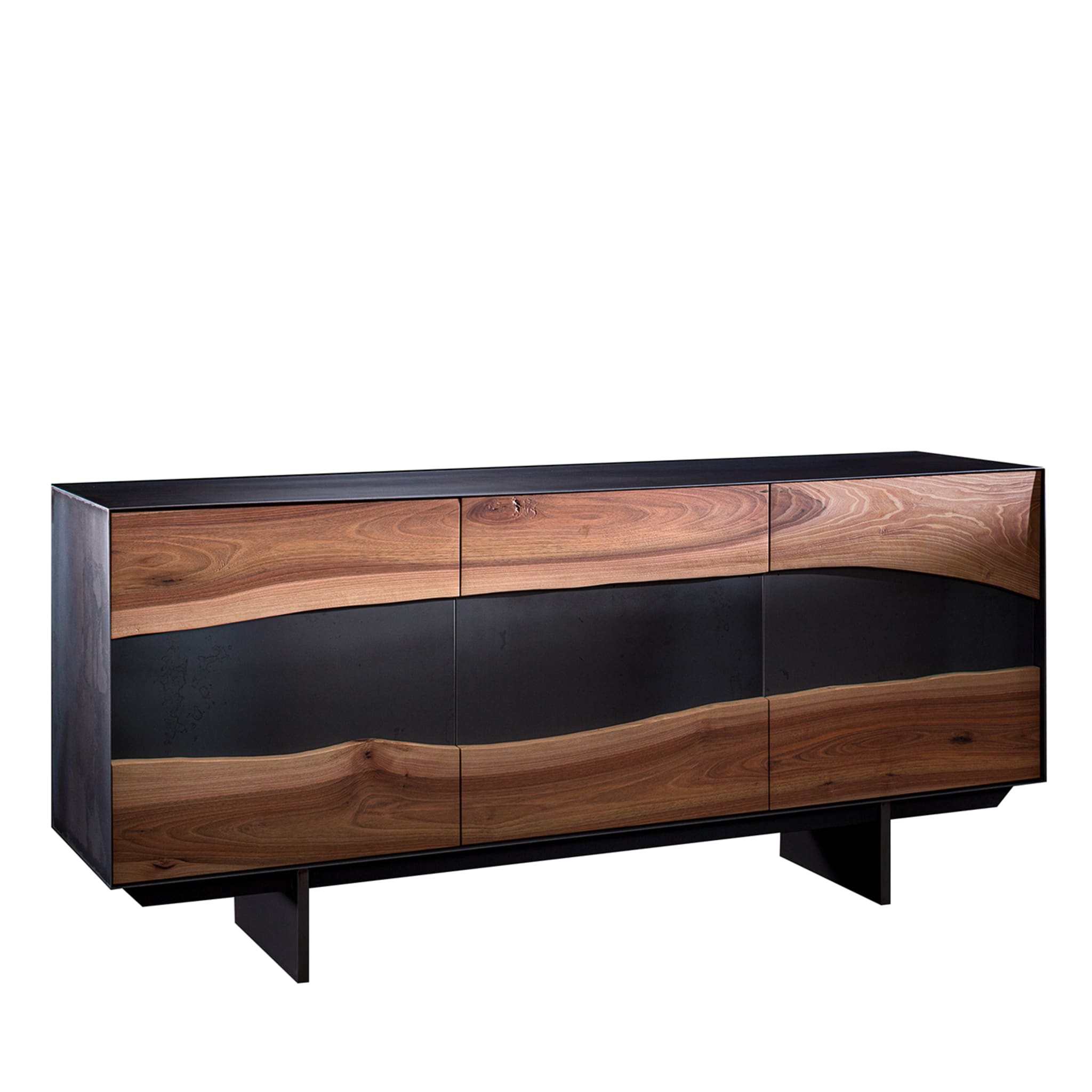 Walnut and steel sideboard #1 - Main view