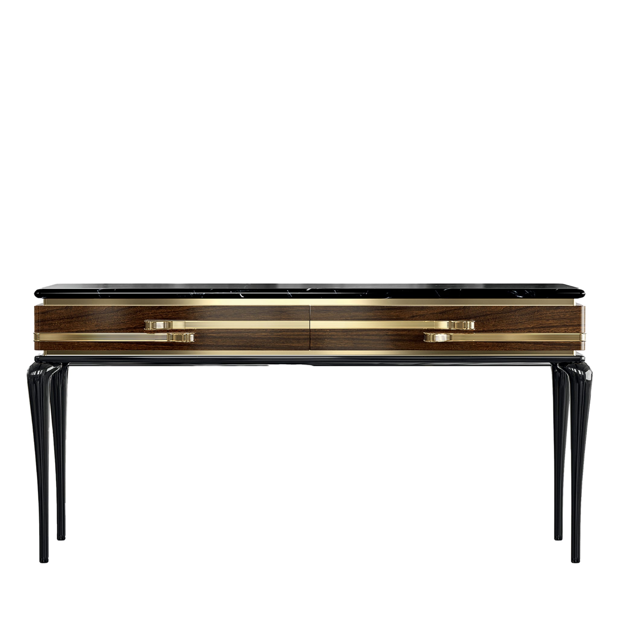 Polished Wood Console - Main view