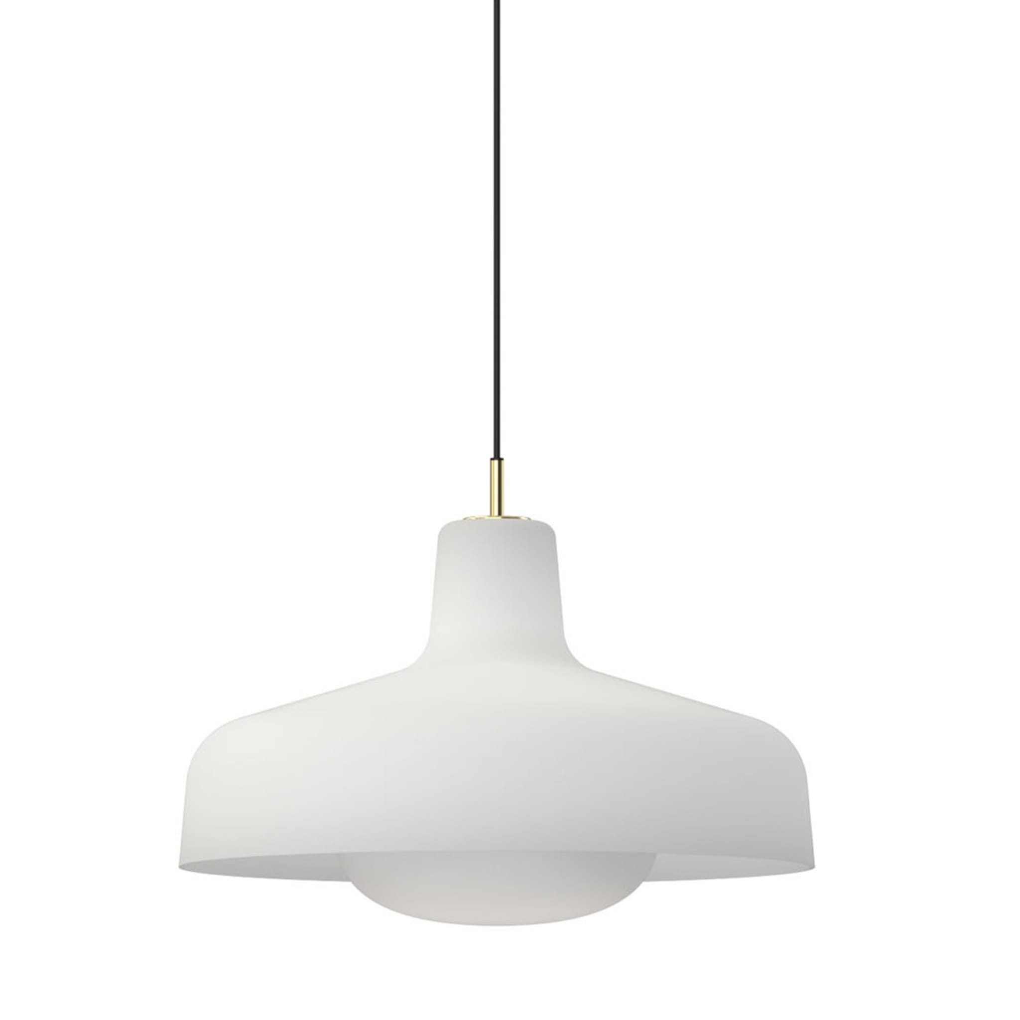 Paolina White Pendant Lamp by Ignazio Gardella - Main view
