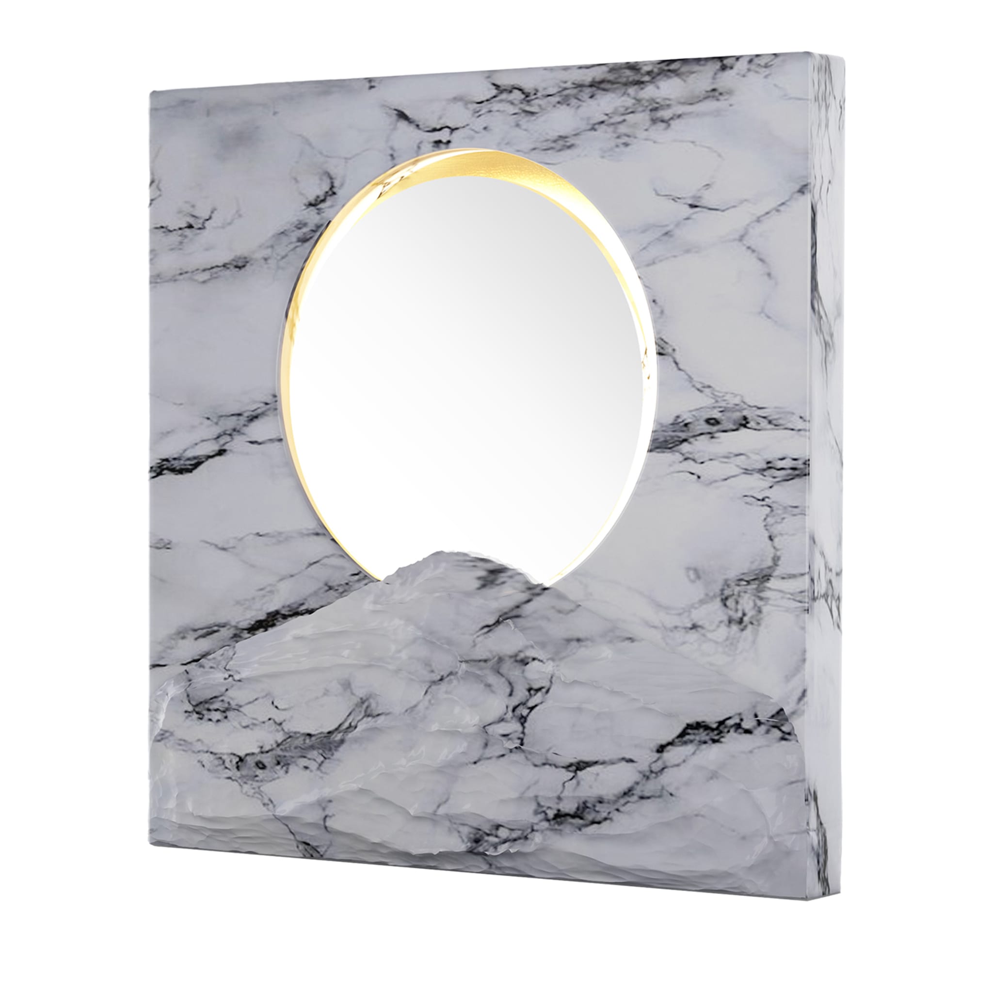 Specchio da parete in marmo Sun - Vista alternativa 1