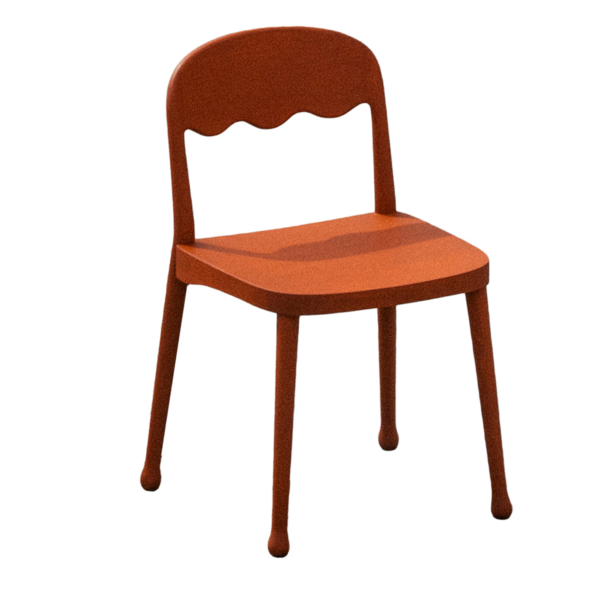 Frisée 250 Orange Chair by Cristina Celestino - Main view