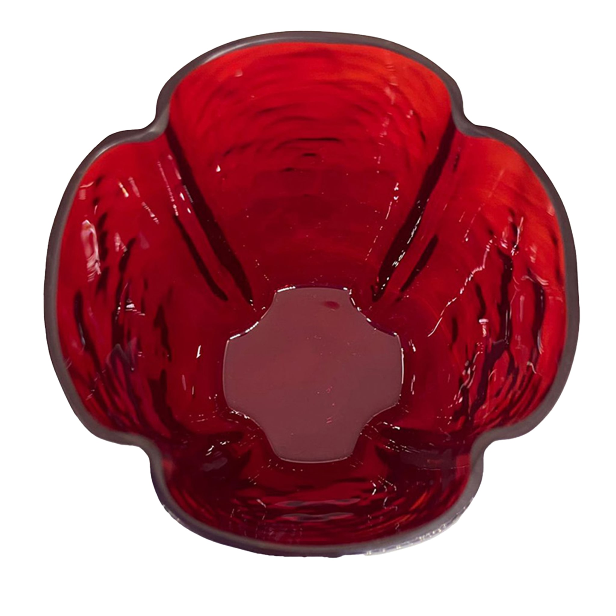 Petal Murano Red Glass - Alternative view 1