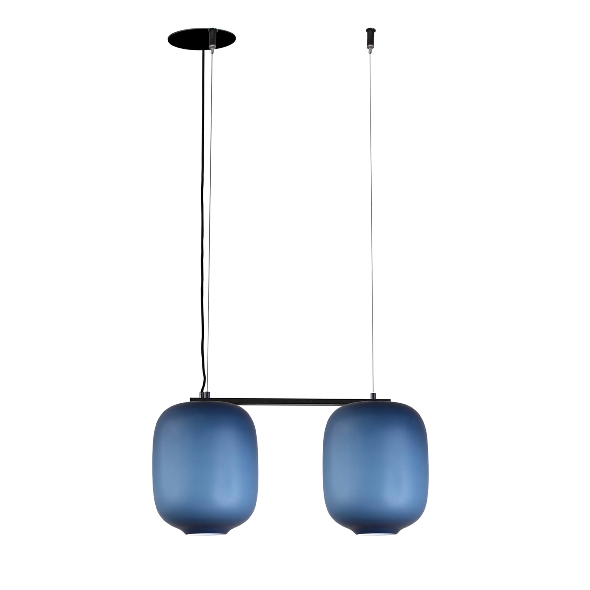 Lampe suspendue ARYA Blue #2 par Giulio Cappellini &amp; Antonio Facco - Vue principale