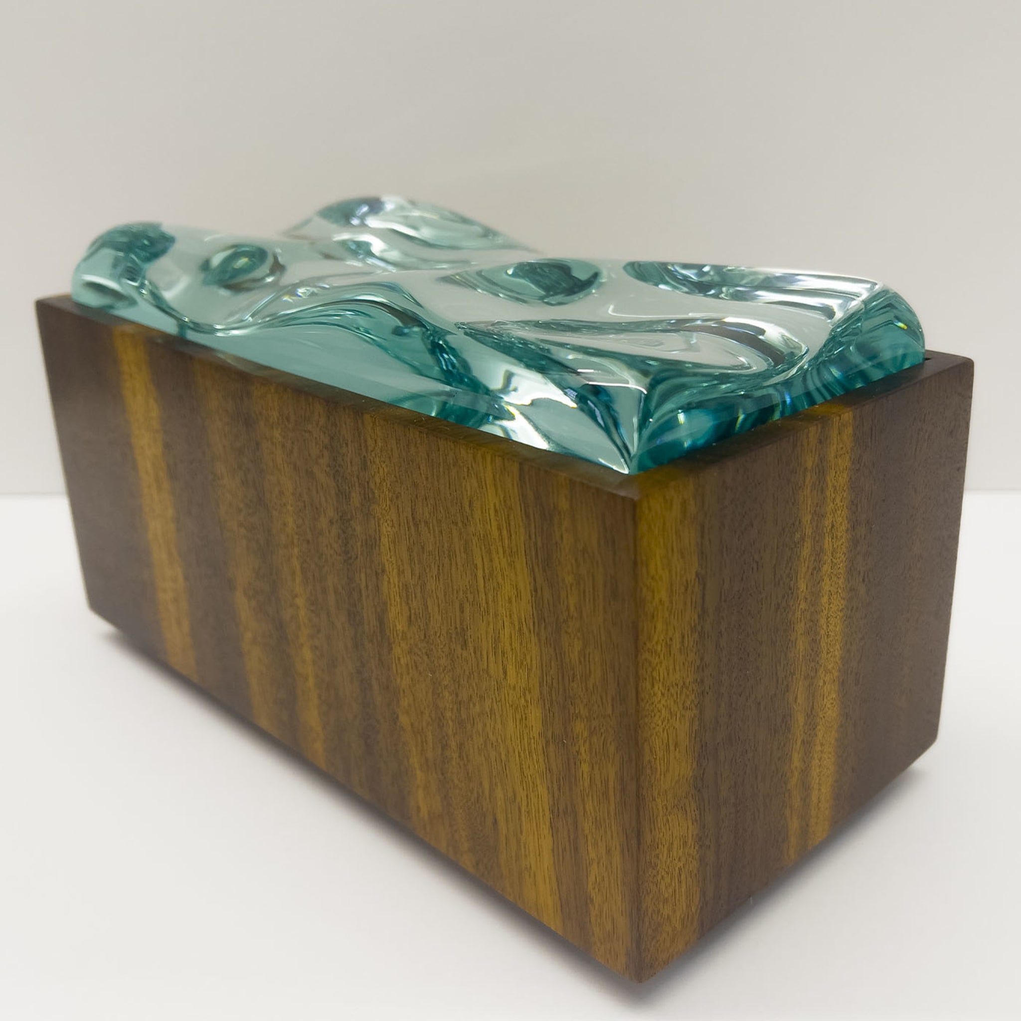 Decorative Crystal & Boise De Rosewood Box - Alternative view 2