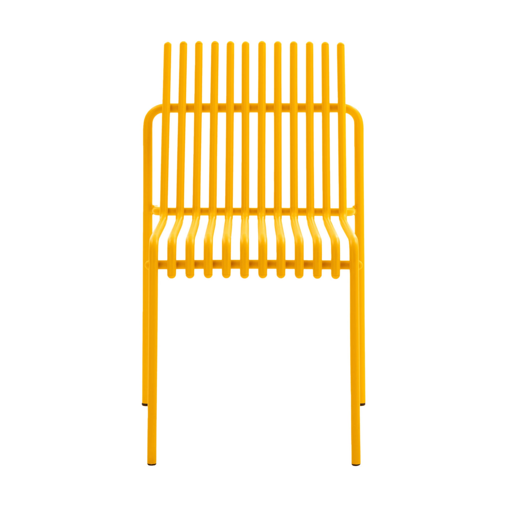 Chaise jaune Amalfi par Basaglia + Rota Nodari - Vue principale
