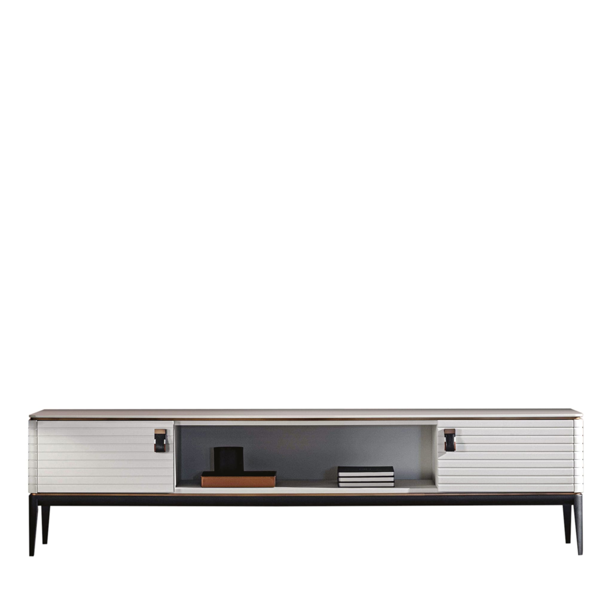Levanzo 2-Drawer Low White Sideboard - Main view
