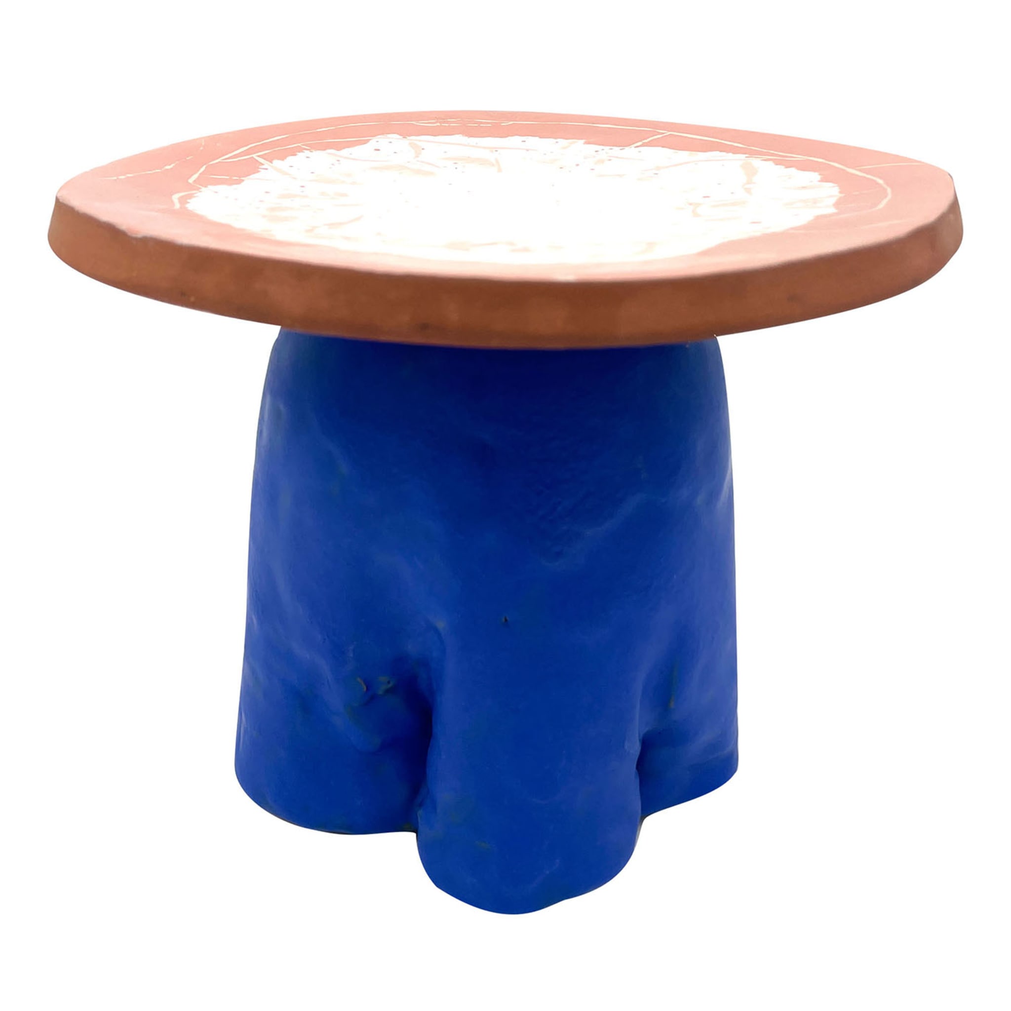 Fungo Rock Egyptian Blue and Powder Pink Cake Stand - Main view
