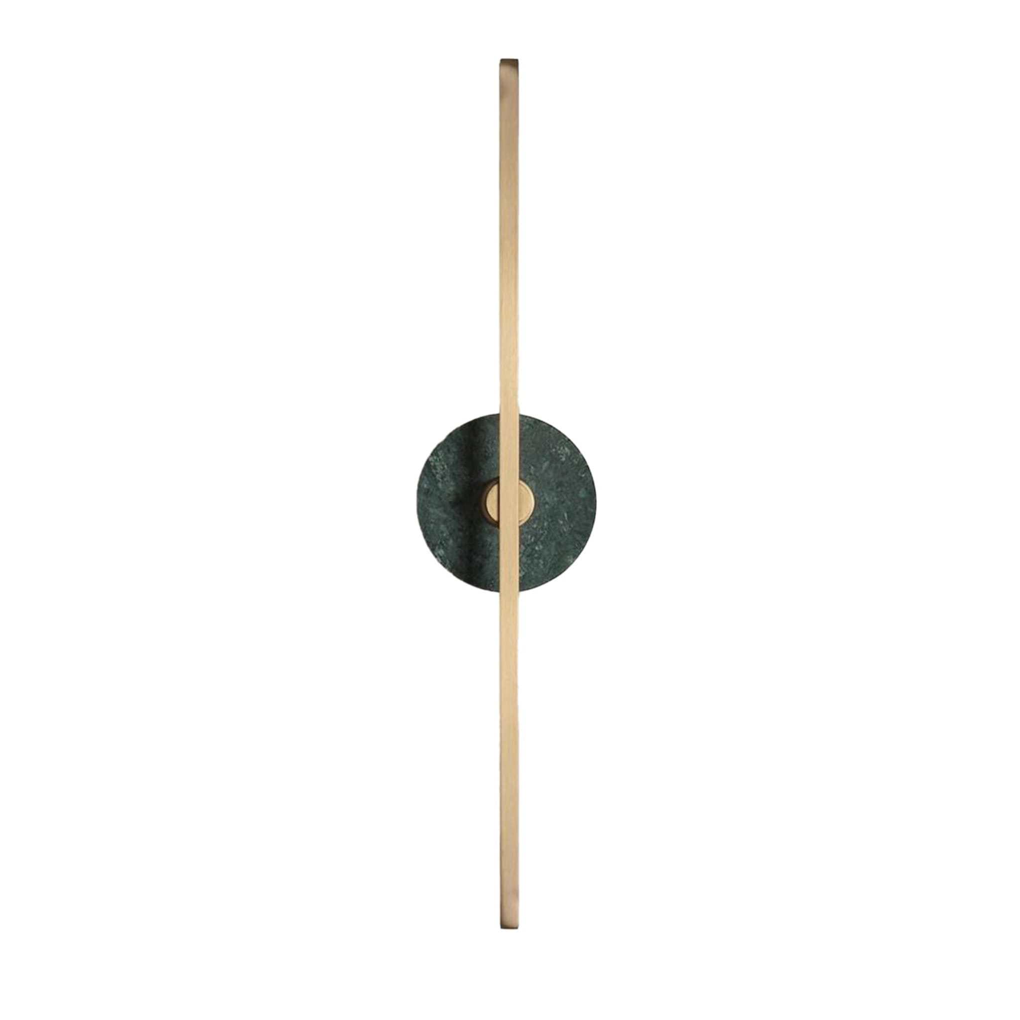 Essential Stick Sconce in Green Guatemala Marble - Main view