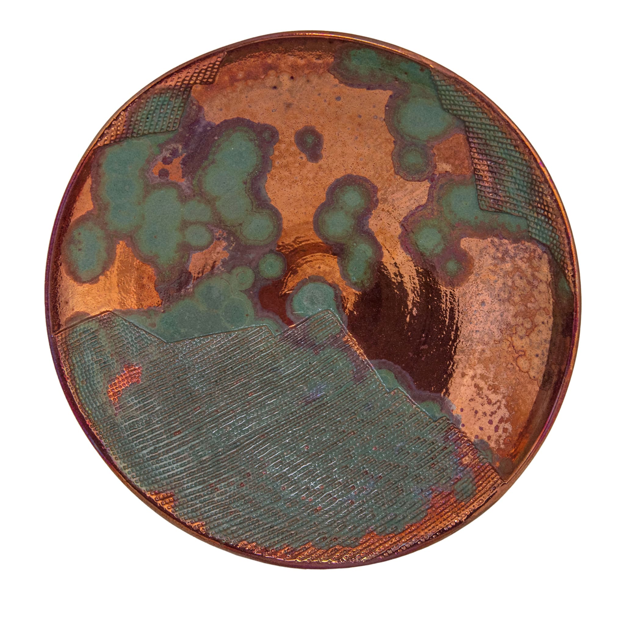 Copper Lustre Decorative Bowl  - Main view