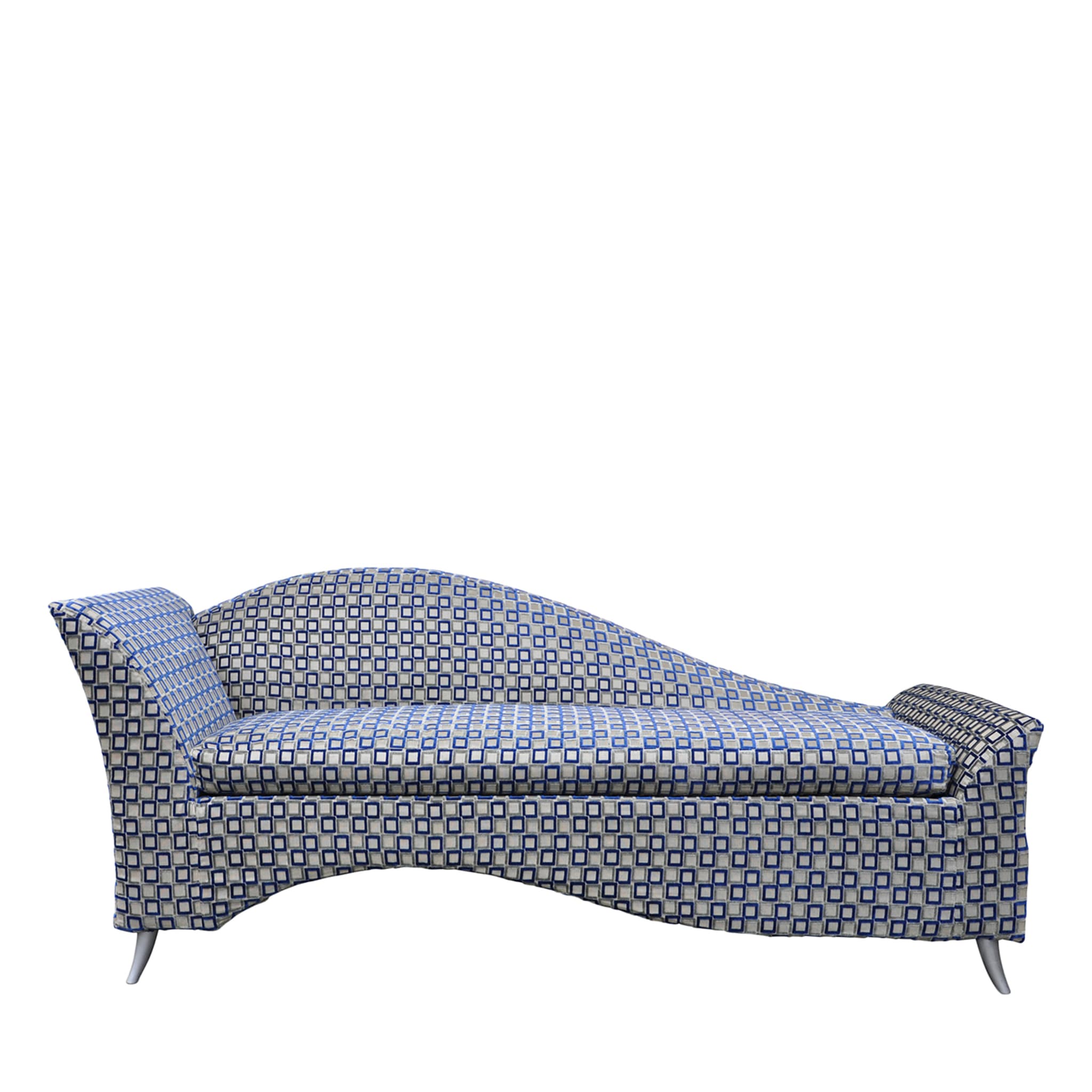 Diva Blue Cubes Chaise Longue - Main view