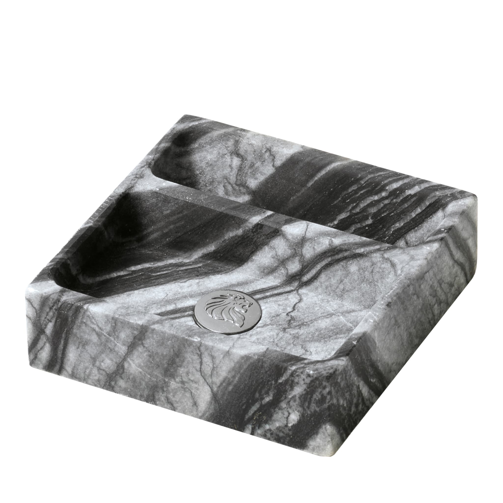 Posacenere in marmo nero del Kenya della collezione Giorgio - Vista principale