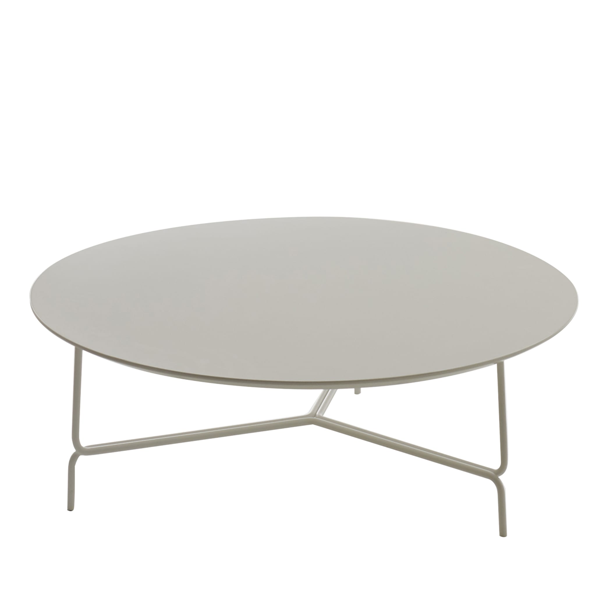 Litta White Coffee Table by R. Mangiarotti and I. Suppanen - Main view