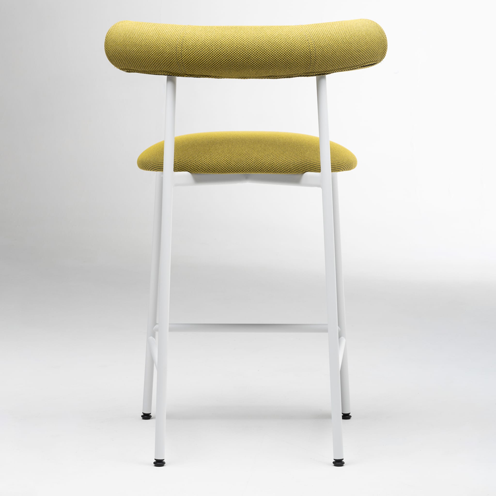 Pampa SG-65 Low Lime-Green & White Stool by Studio Pastina - Alternative view 2