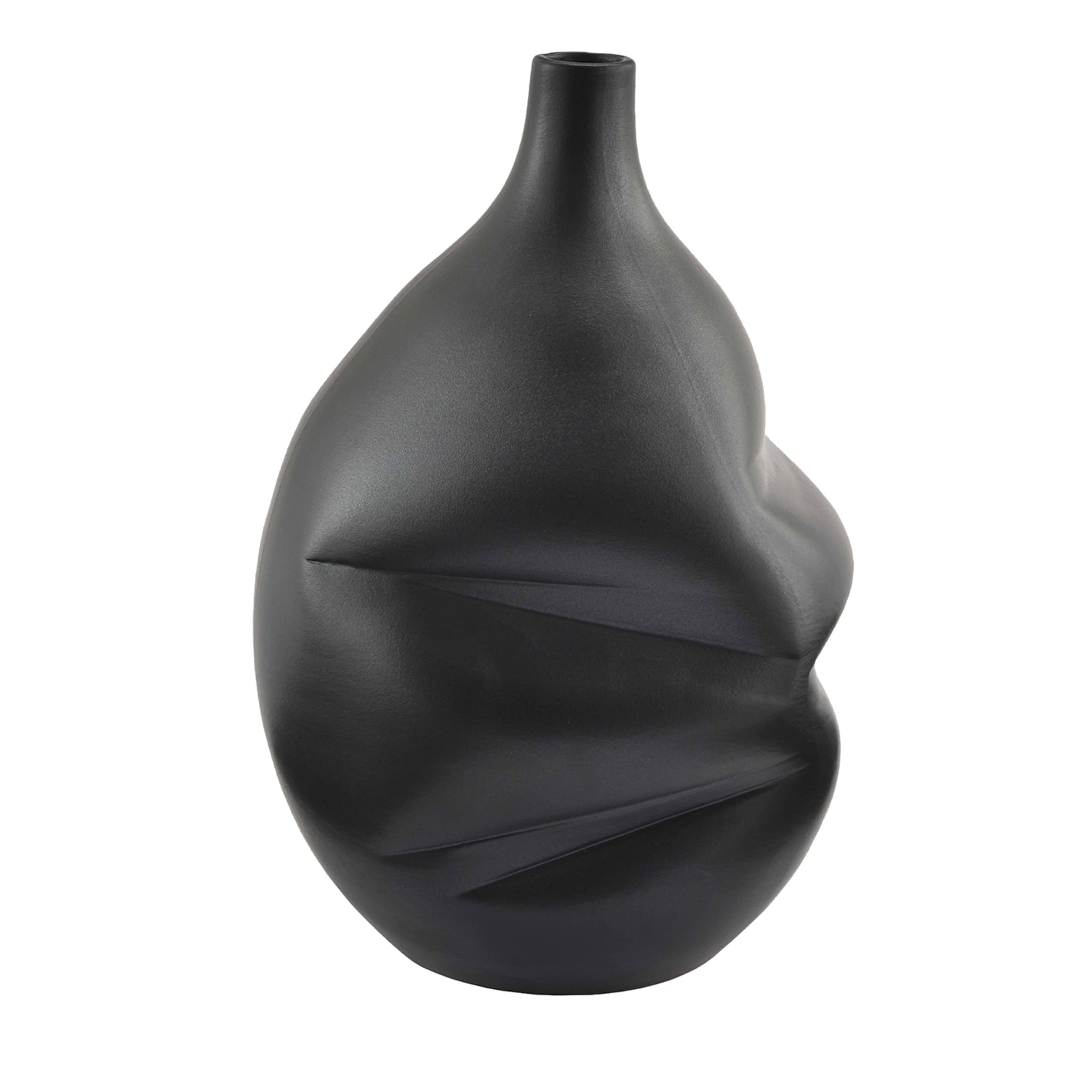 Narbe Schwarze Vase - Hauptansicht