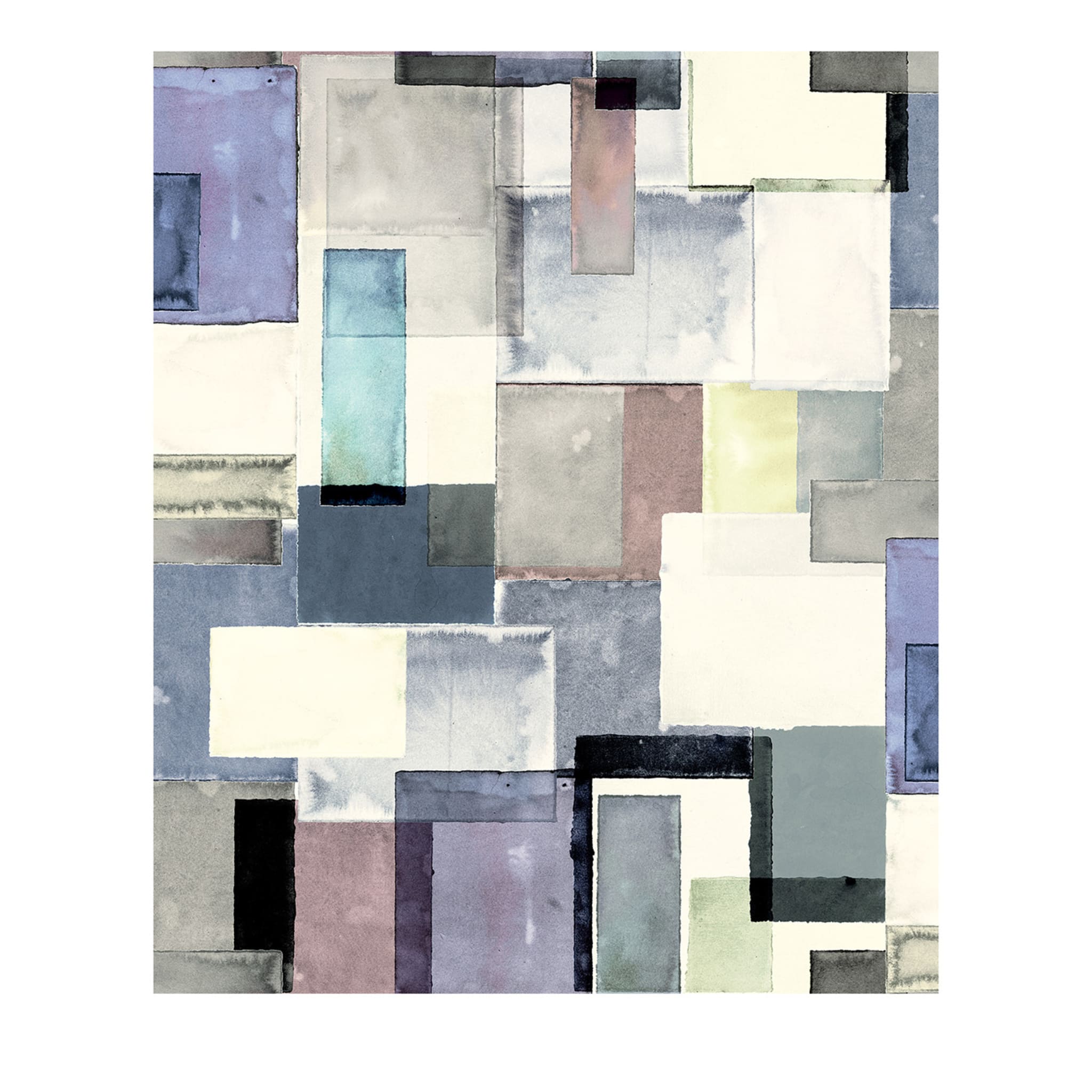 Fabula Quartz Specchio Polychrome Wallpaper - Main view