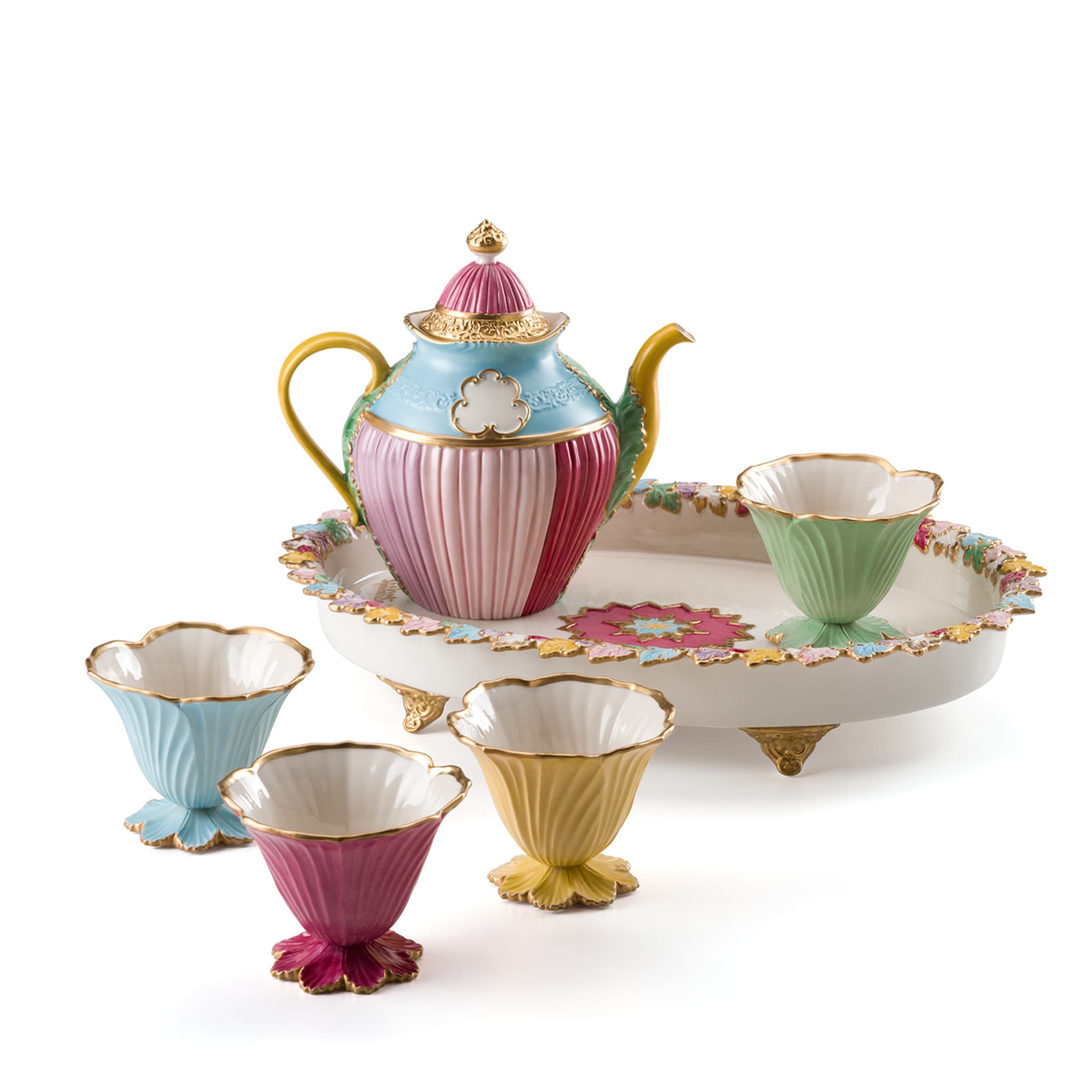 Multicolor Gloria Teapot - Alternative view 1