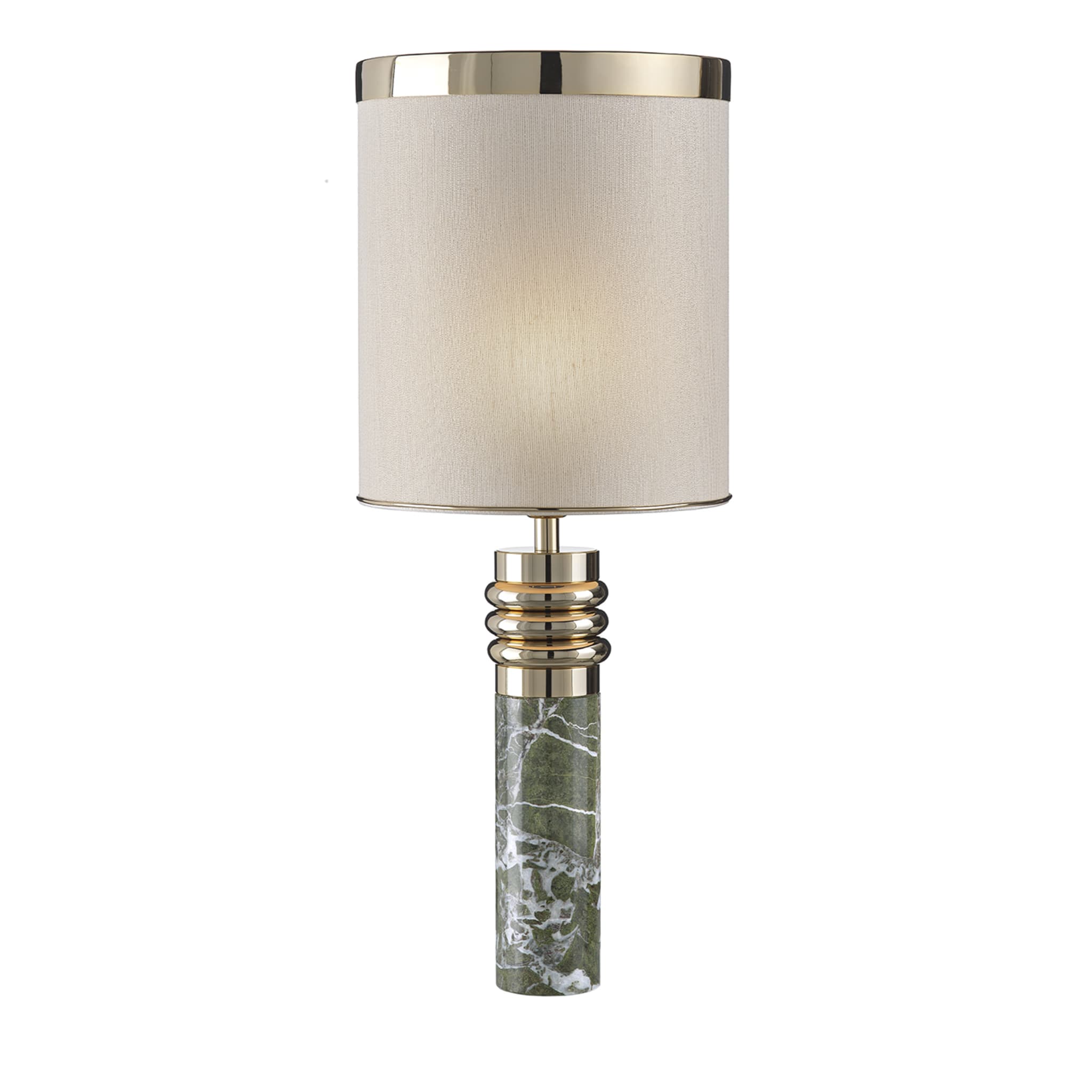 Verde Alpi Marble Table Lamp - Main view