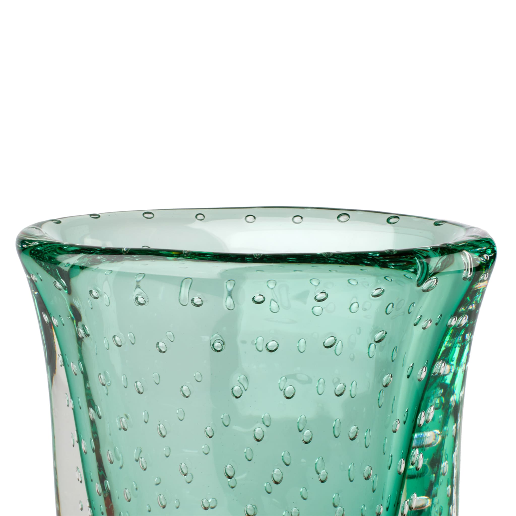 Vrmbicolr Vase en turquoise et ambre - Vue alternative 2