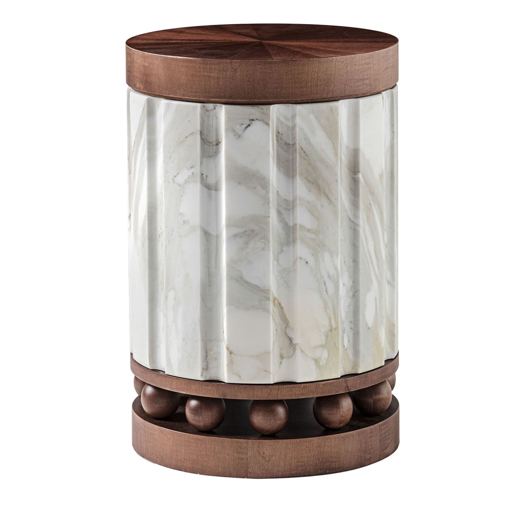 2308 Calcatta Marble Side Table - Main view