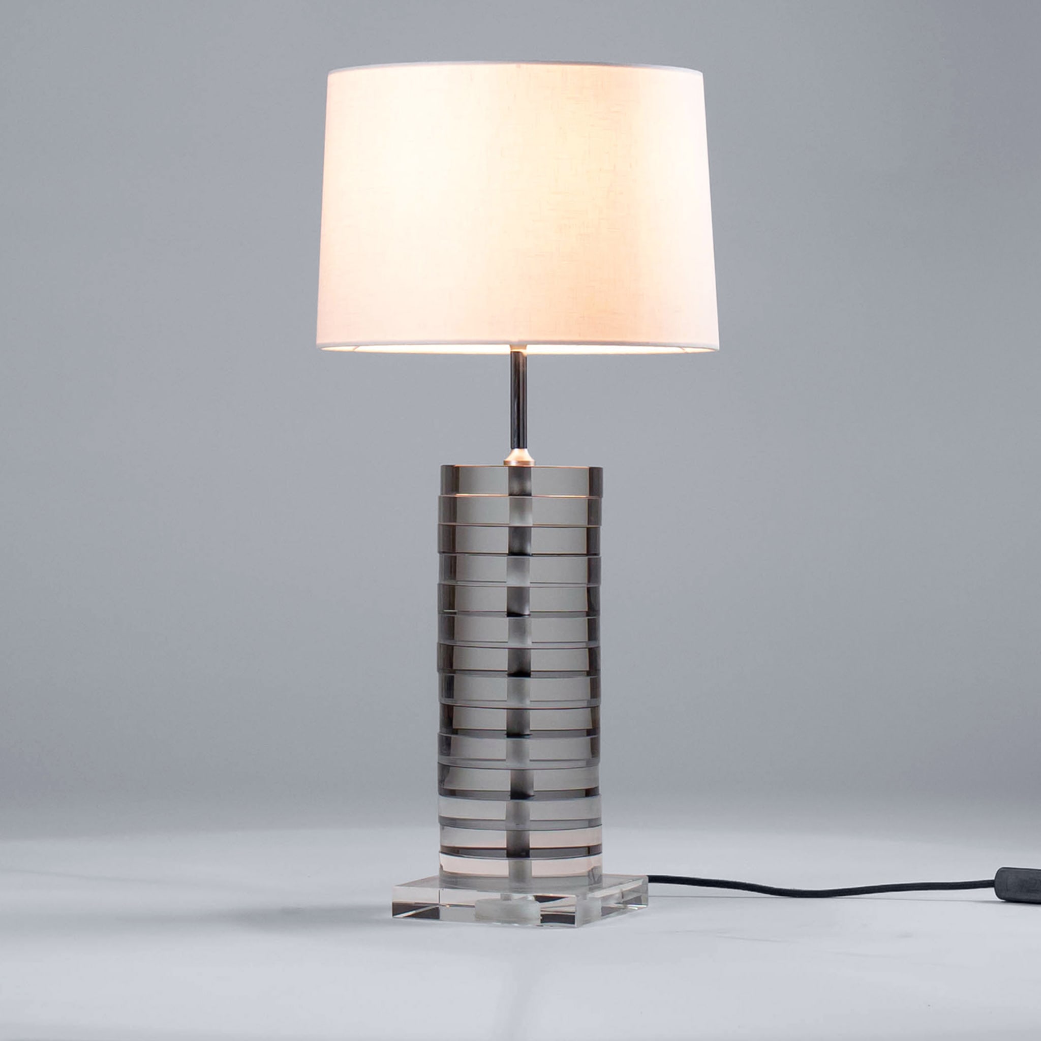 Brass Ring Table Lamp - Alternative view 1
