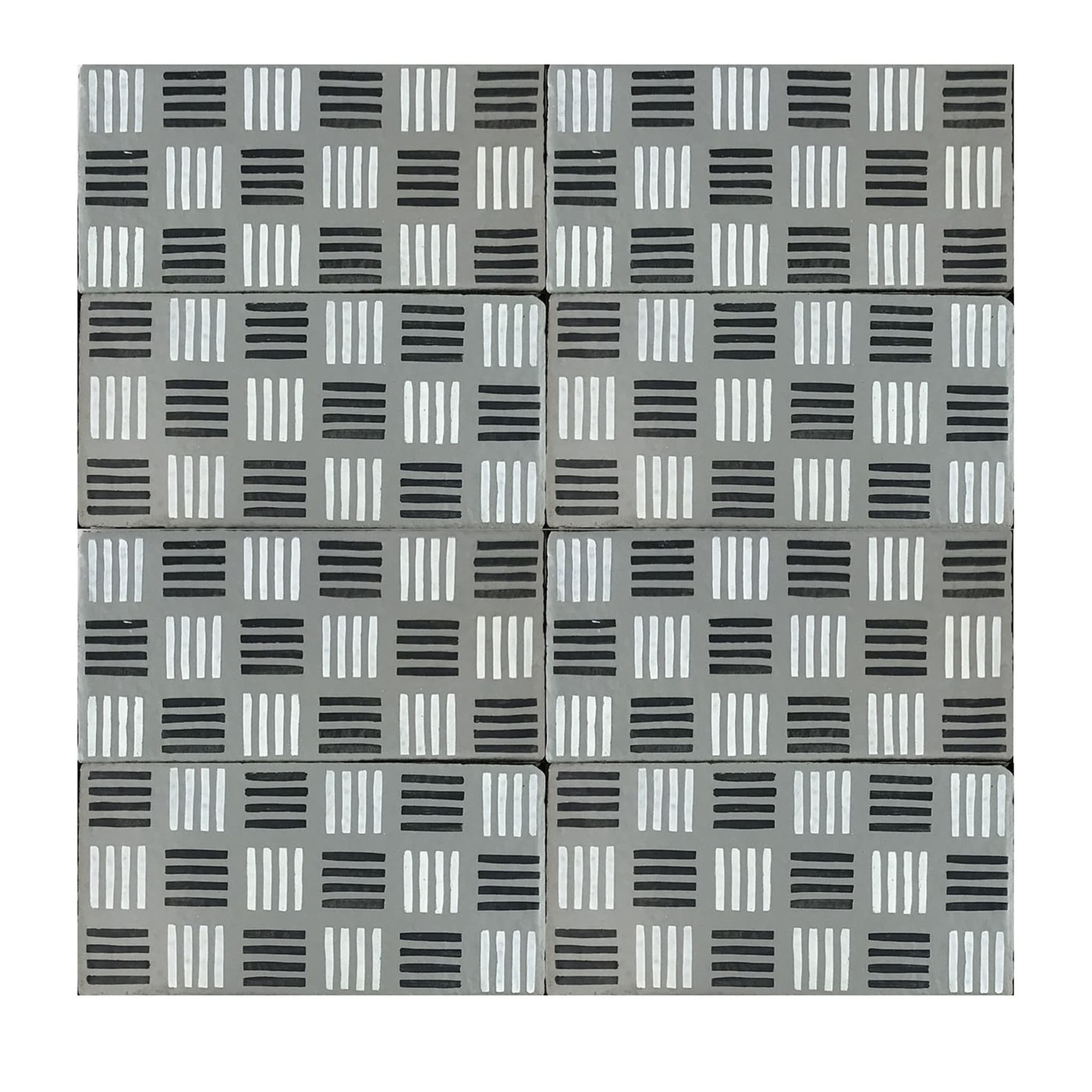 Daamè Lot de 50 carreaux rectangulaires gris #2 - Vue principale