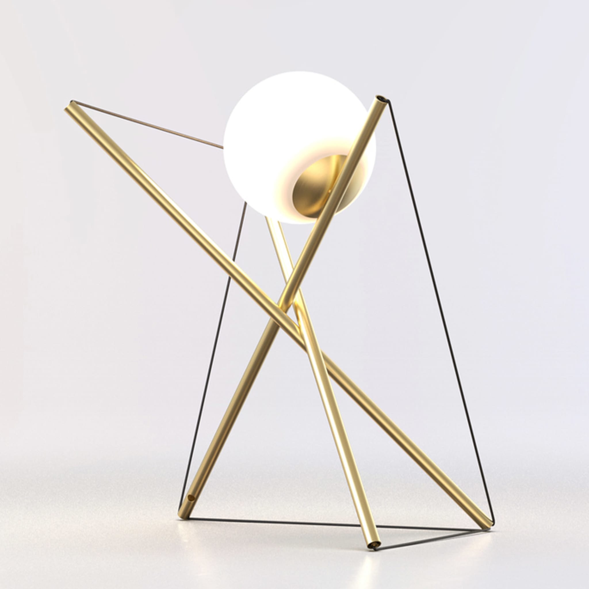 ED057 Brass Table Lamp - Alternative view 4