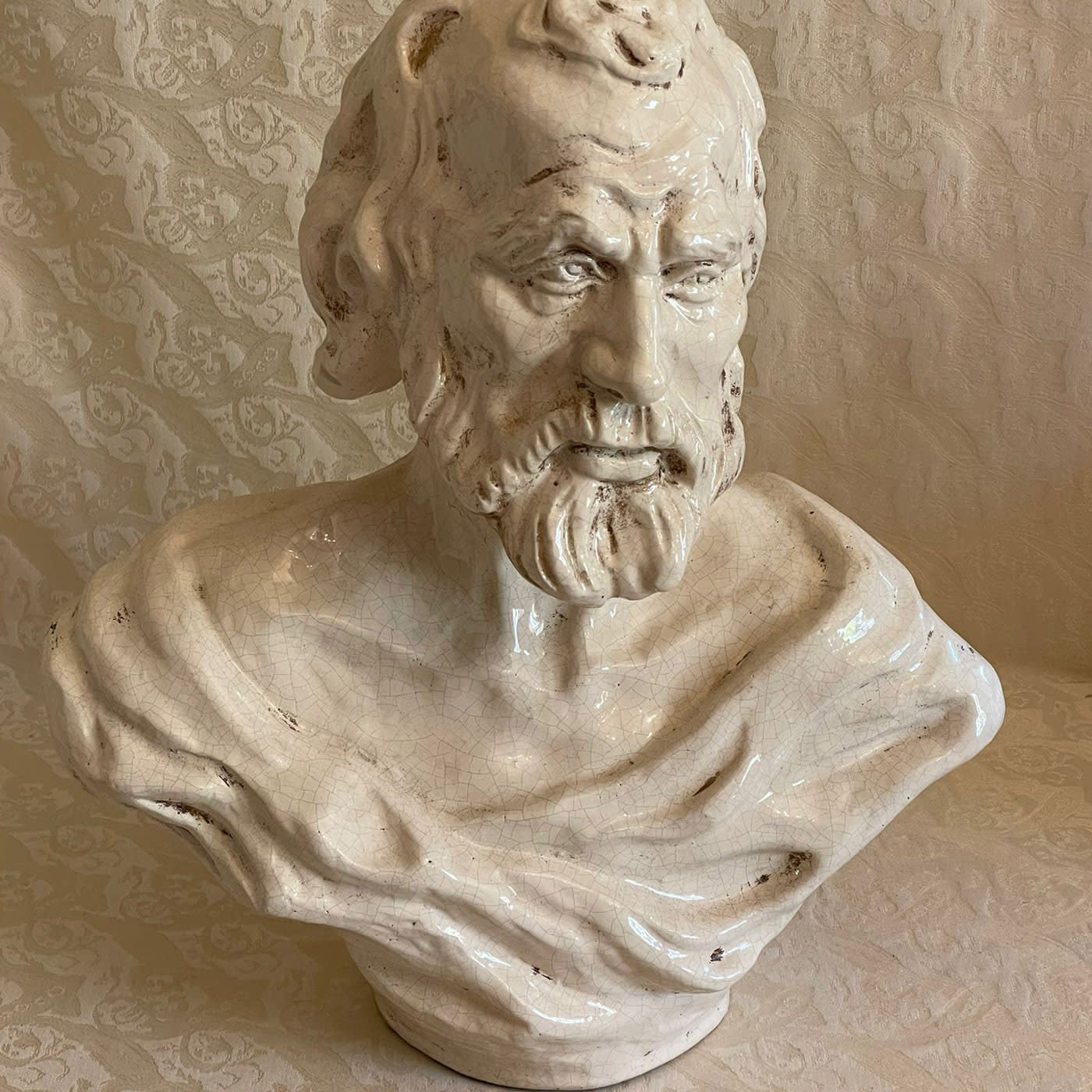 Old Man Bust - Ceramiche Corsini