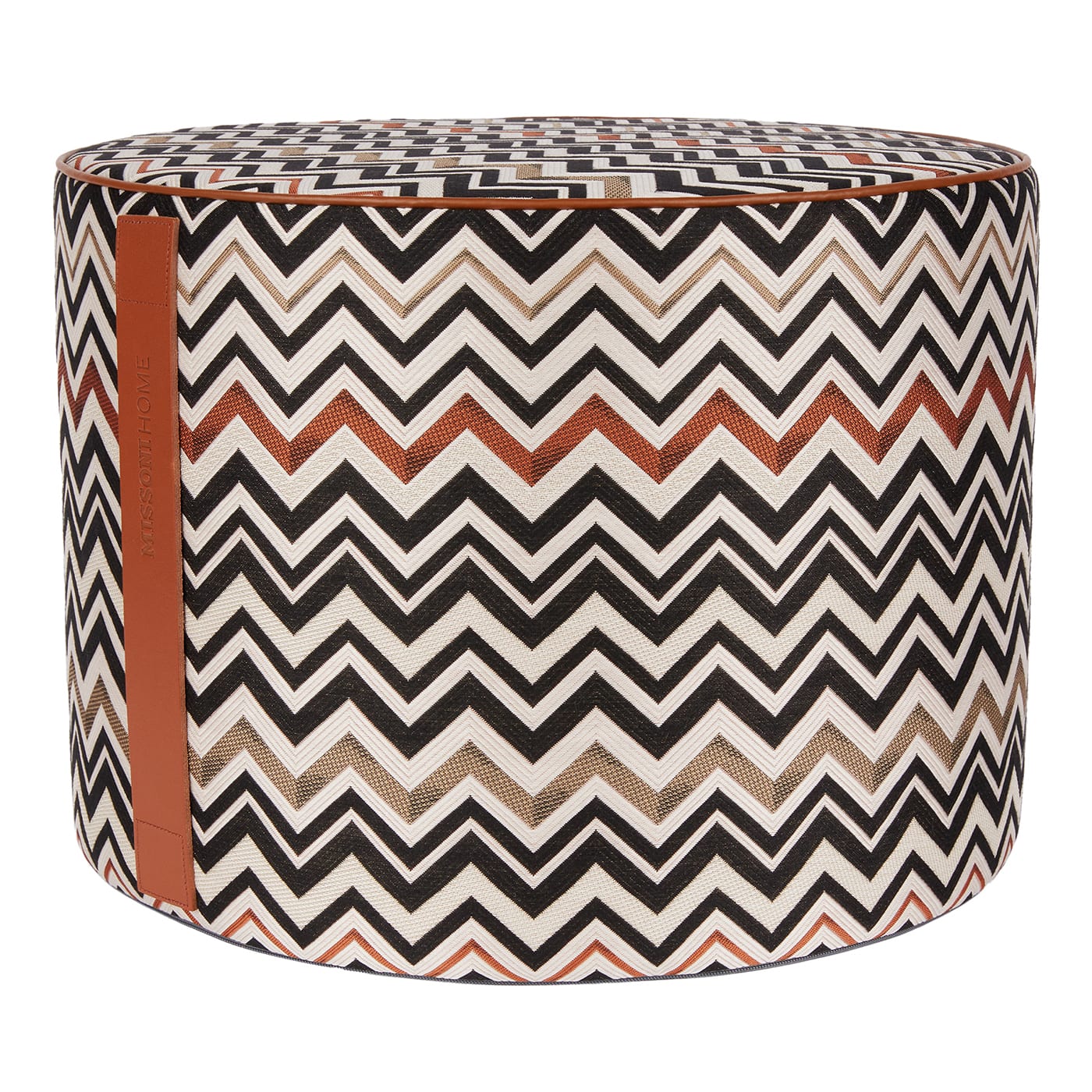 Belfast Cylindrical Pouf #1 - Missoni Home Collection