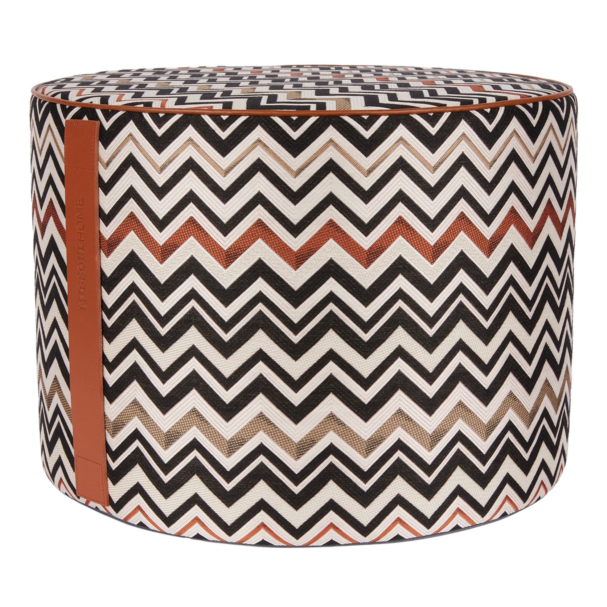 Belfast Cylindrical Pouf #1 - Main view