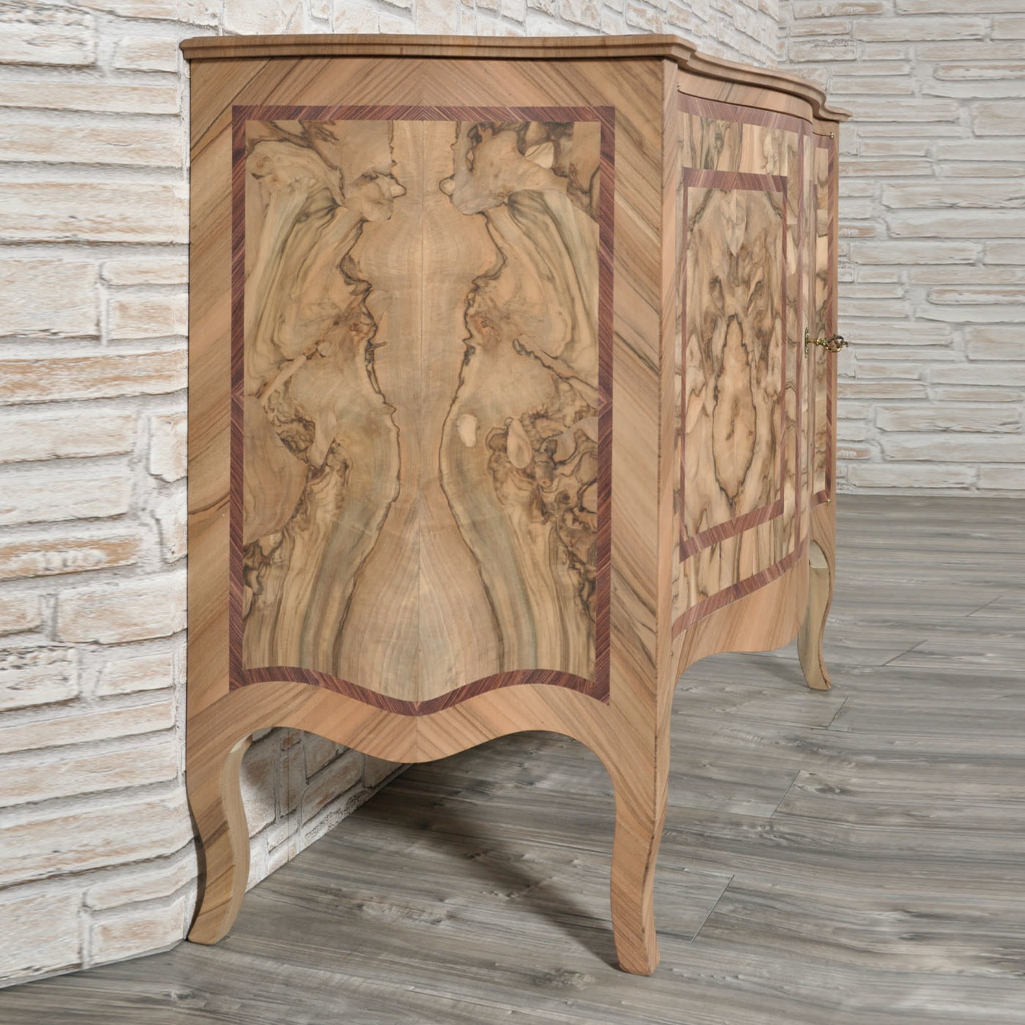 Emiliano '600 Inlaid Walnut and Rosewood Sideboard - Alternative view 2