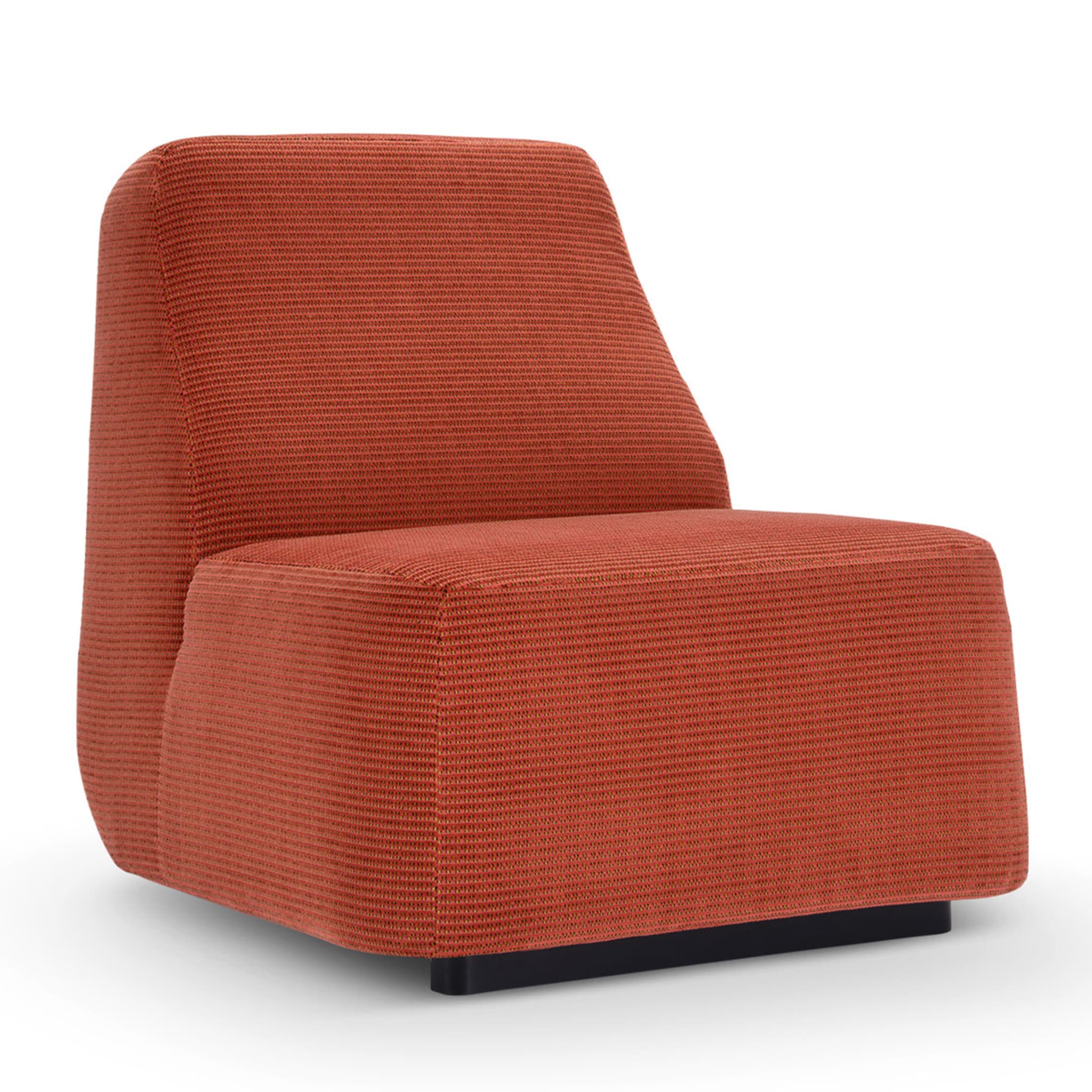Nuda Orange Lounge Chair by Simone Micheli - Alternative view 3
