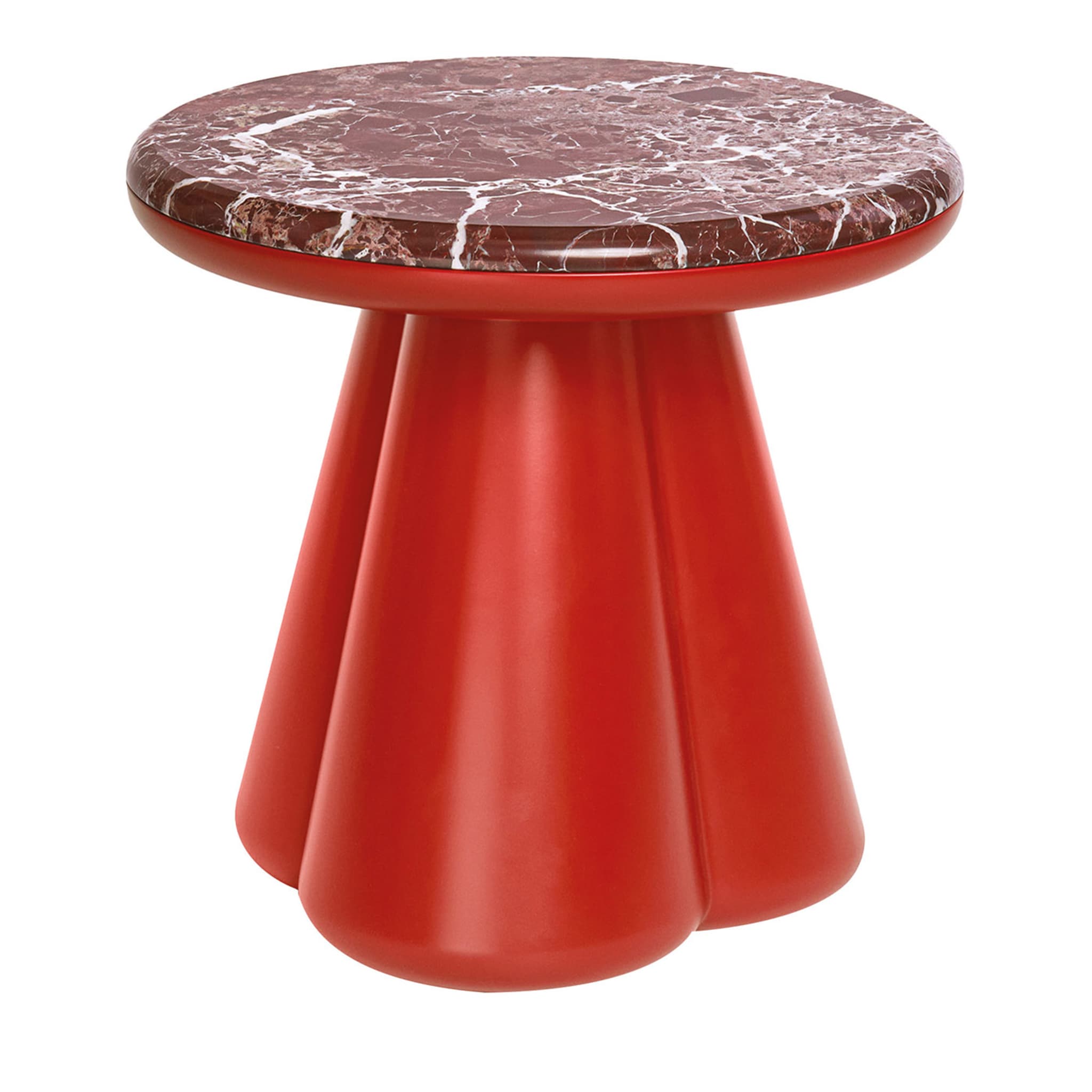 Tavolino rosso Anodo - Vista principale