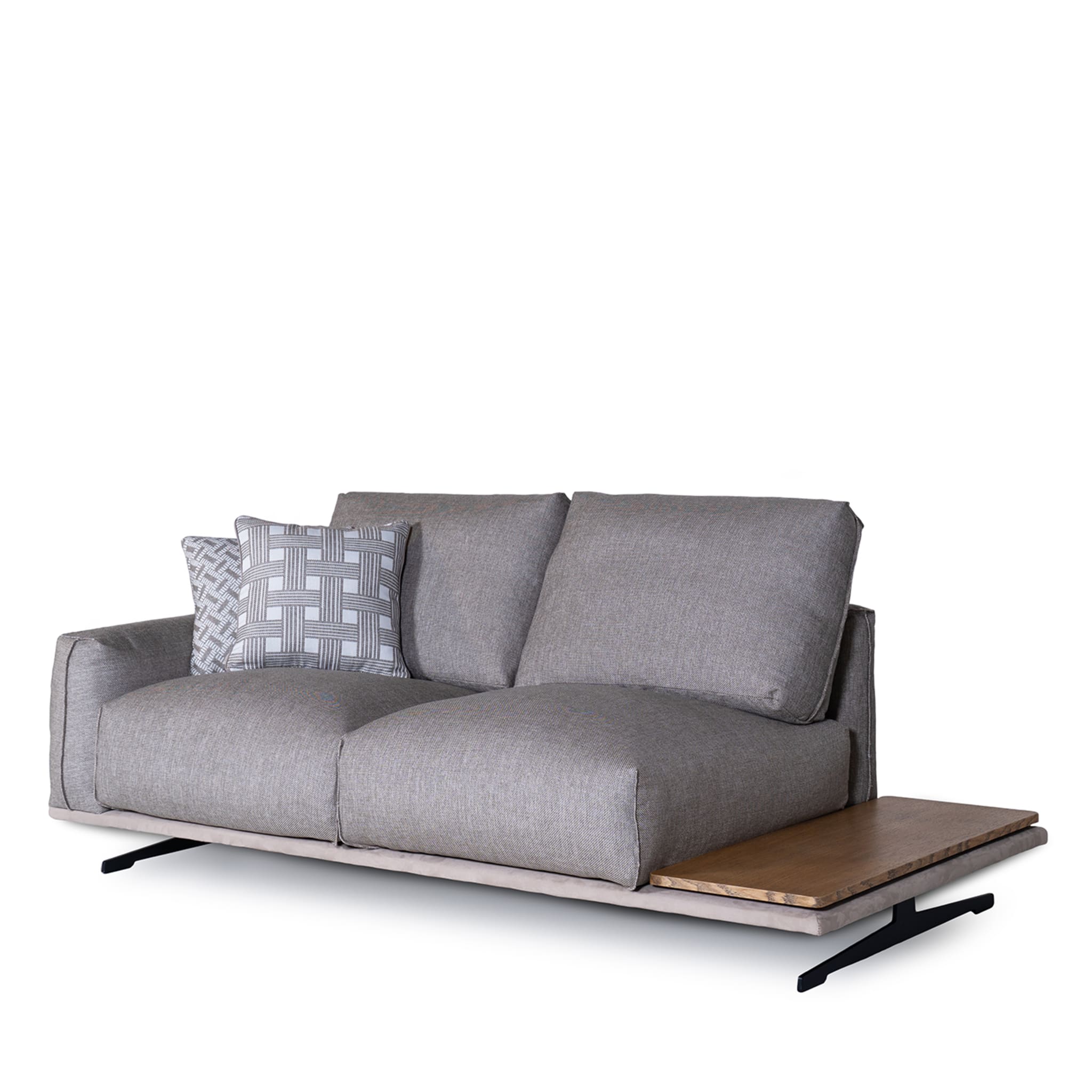 Boboli Gray Sofa with Side Table by Marco & Giulio Mantellassi  - Alternative view 2