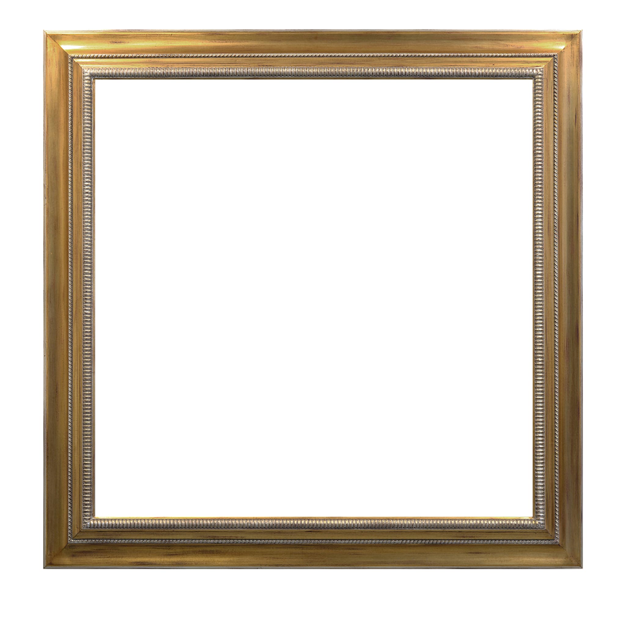 Gold & Silver Reversed Guantiera Frame  - Main view
