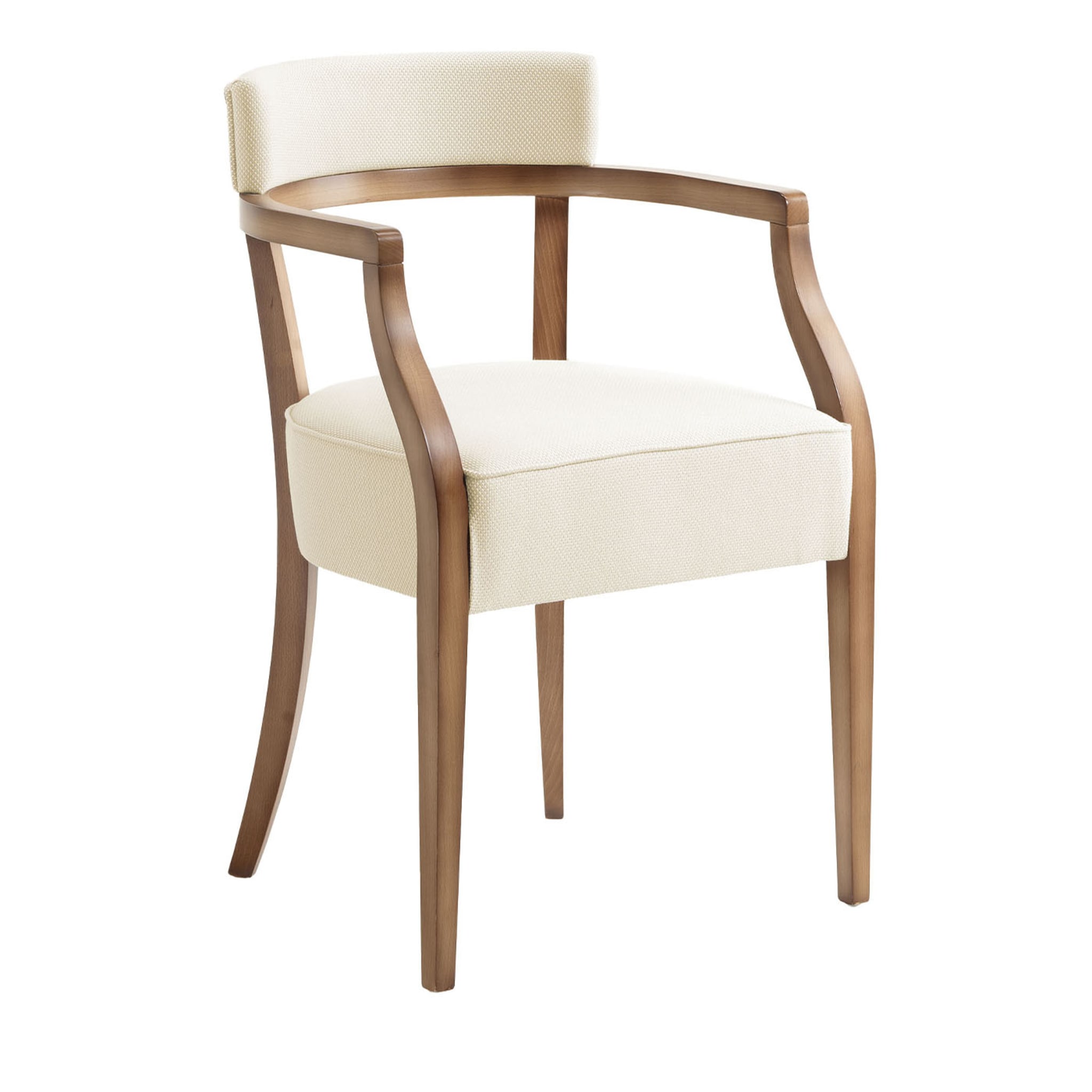 Alice Off-White Armchair - Main view