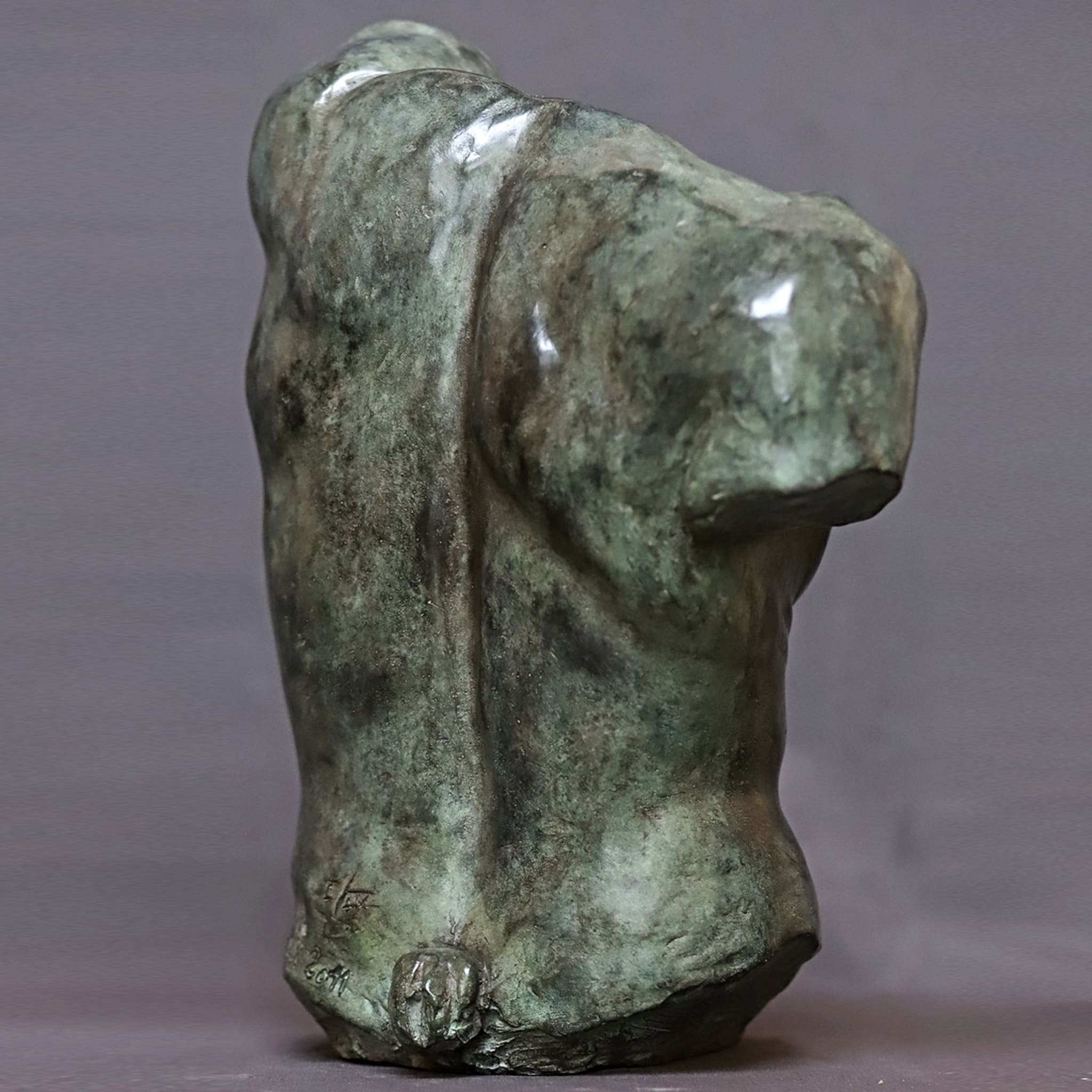 Fauno Torso Bronze Sculpture - Alternative view 2
