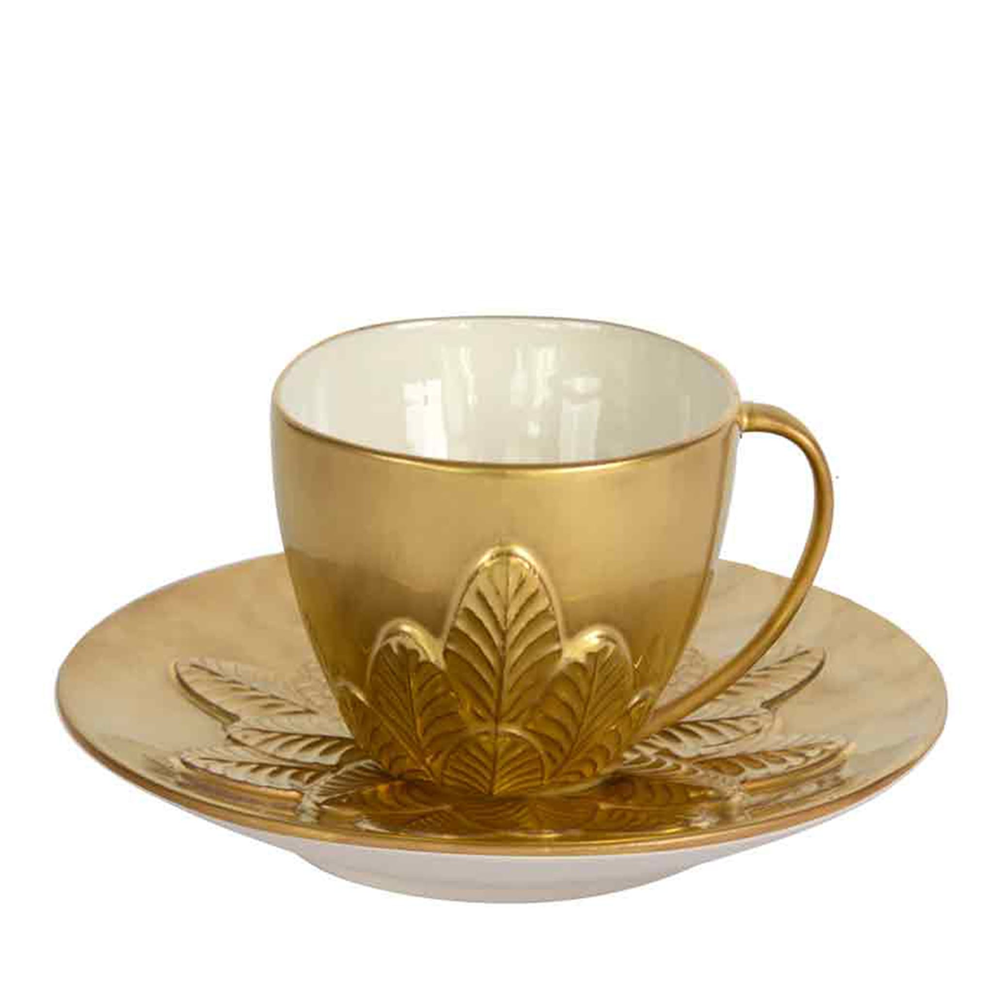  PEACOCK COFFEE CUP - GOLD - Main view