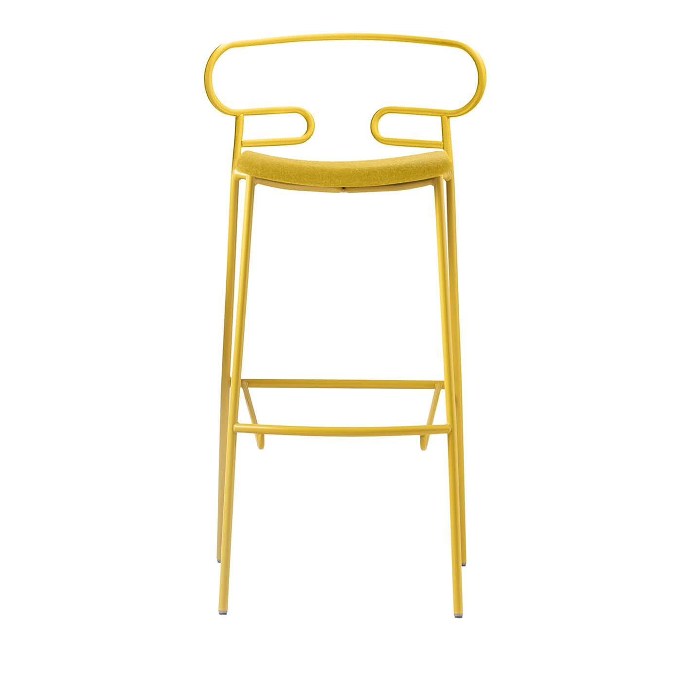 Genoa Total Yellow Stool by Cesare Ehr - TrabA'